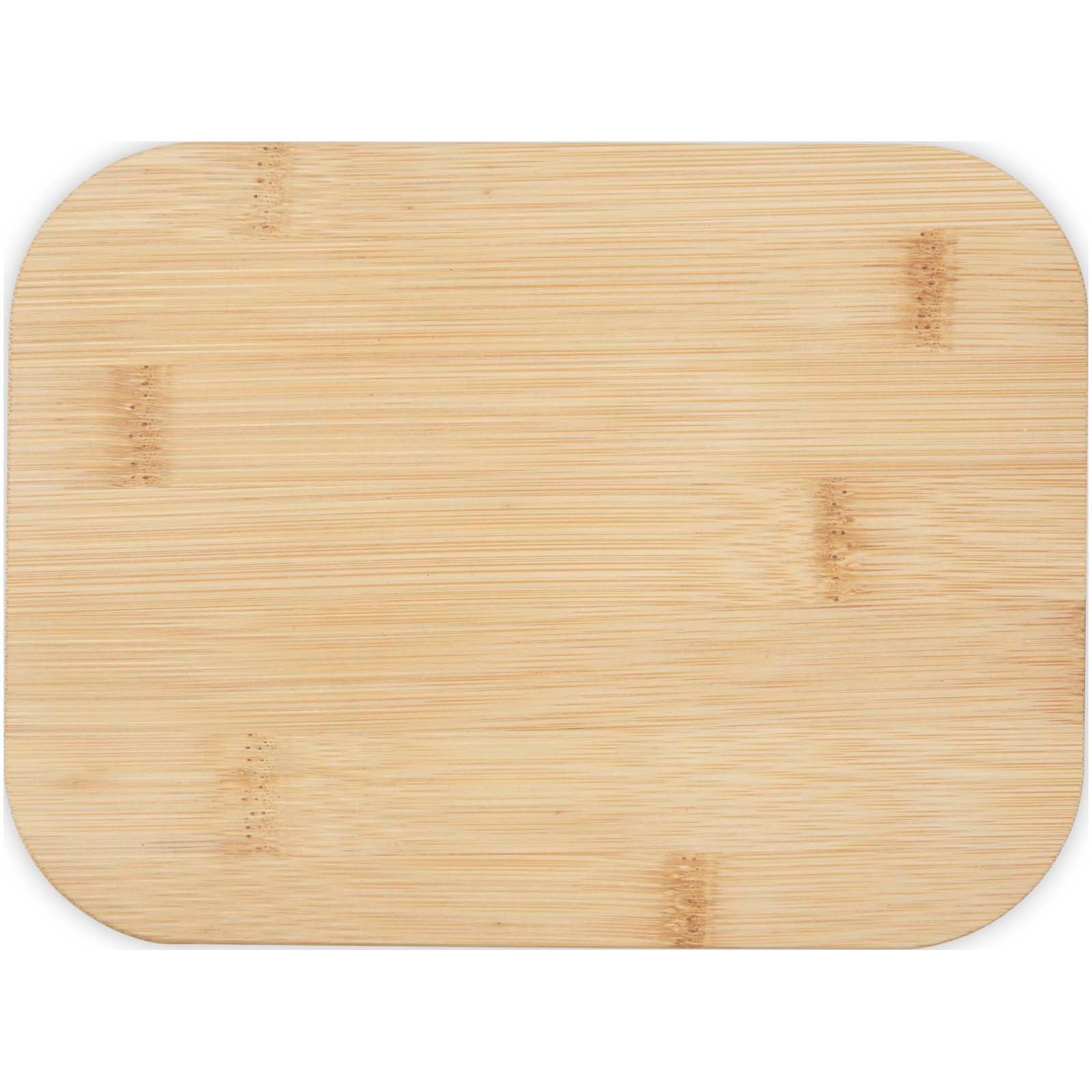 Roby 1000 ml Glas Lunchbox mit Bambusdeckel