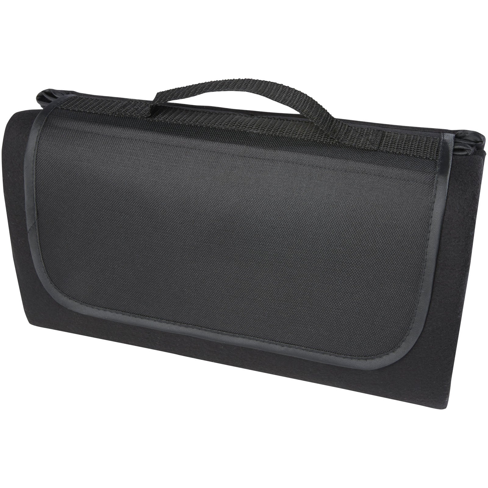 Salvie Picknickdecke aus recyceltem Kunststoff – Schwarz