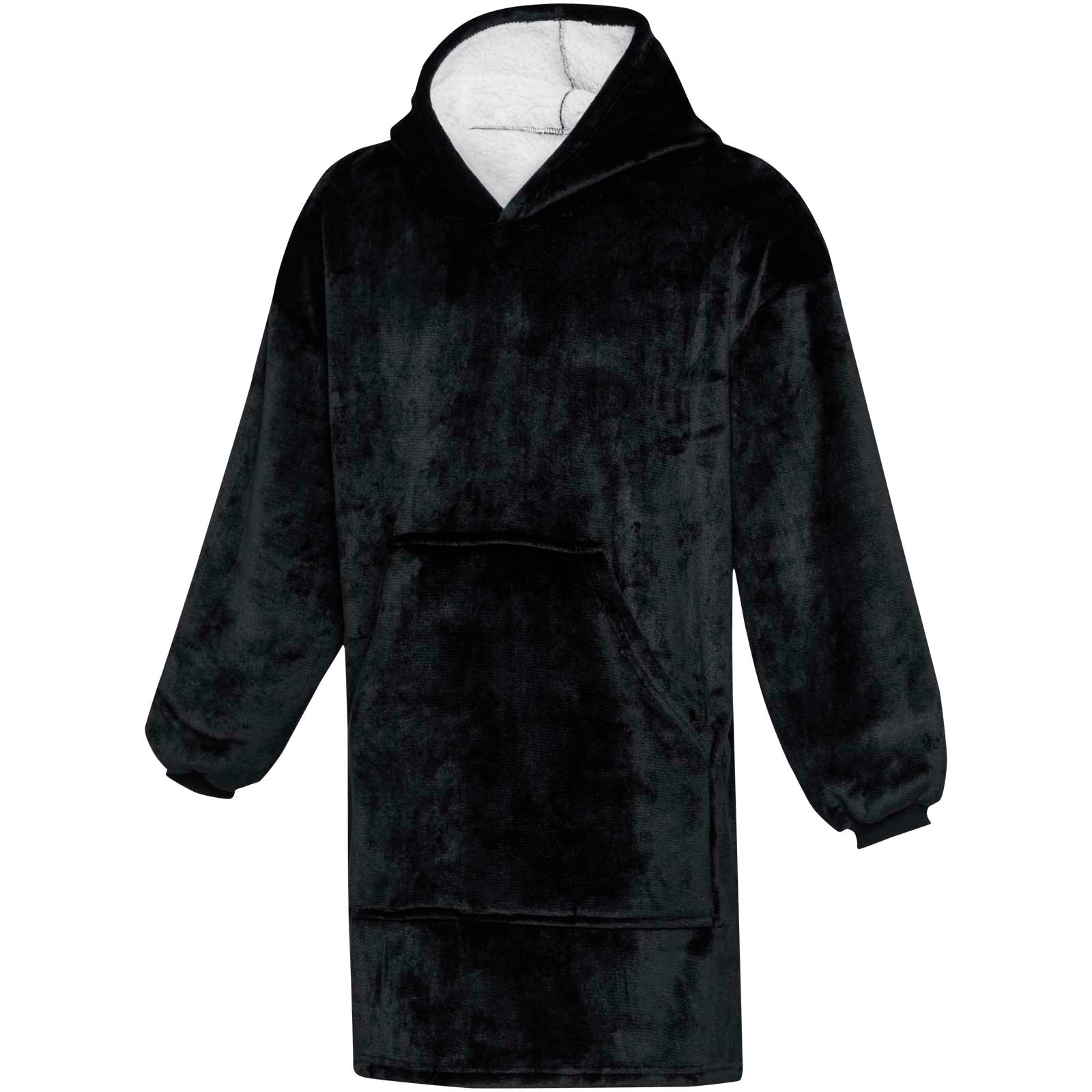 Denali GRS Hoodie-Decke – Schwarz
