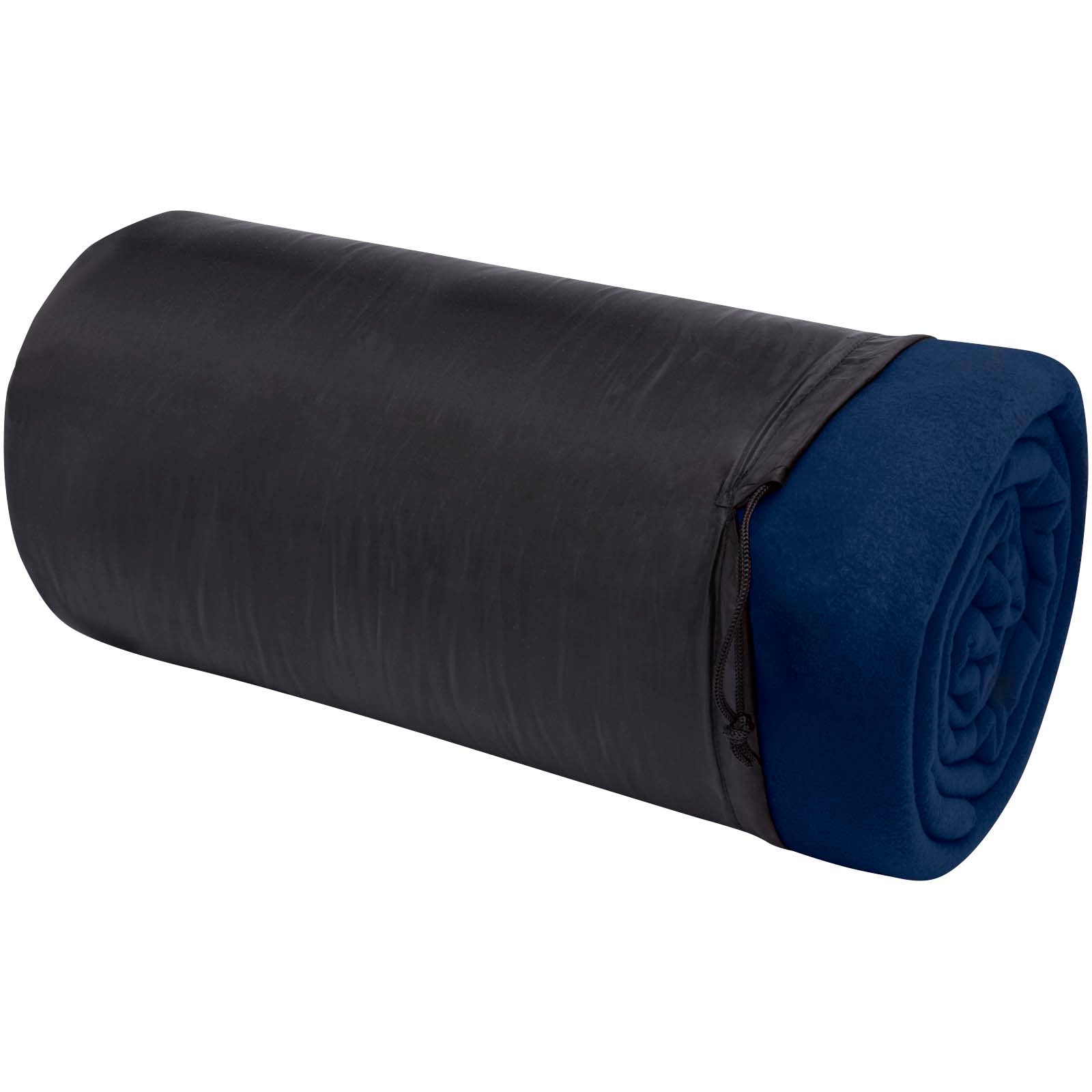 Huggy Fleecedecke mit Hülle 220 × 250 cm – Navy