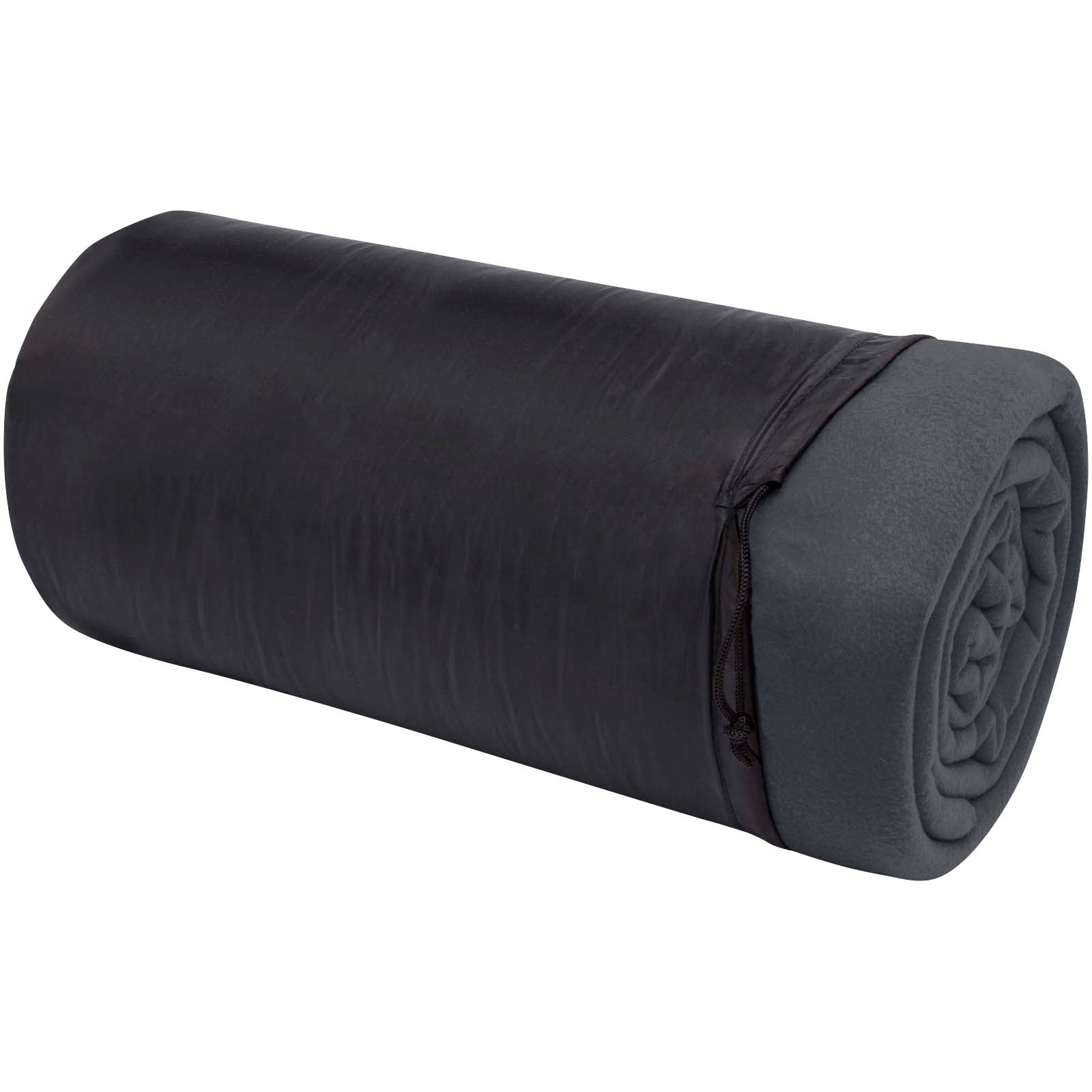 Huggy Fleecedecke mit Hülle 220 × 250 cm – Grau