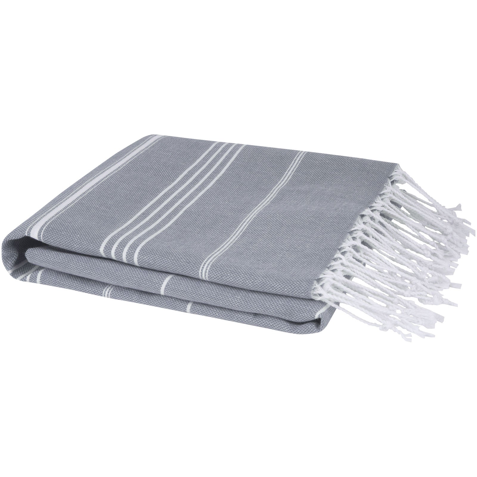 Anna 150 g/m² Hammam Baumwollhandtuch 100 × 180 cm – Grau