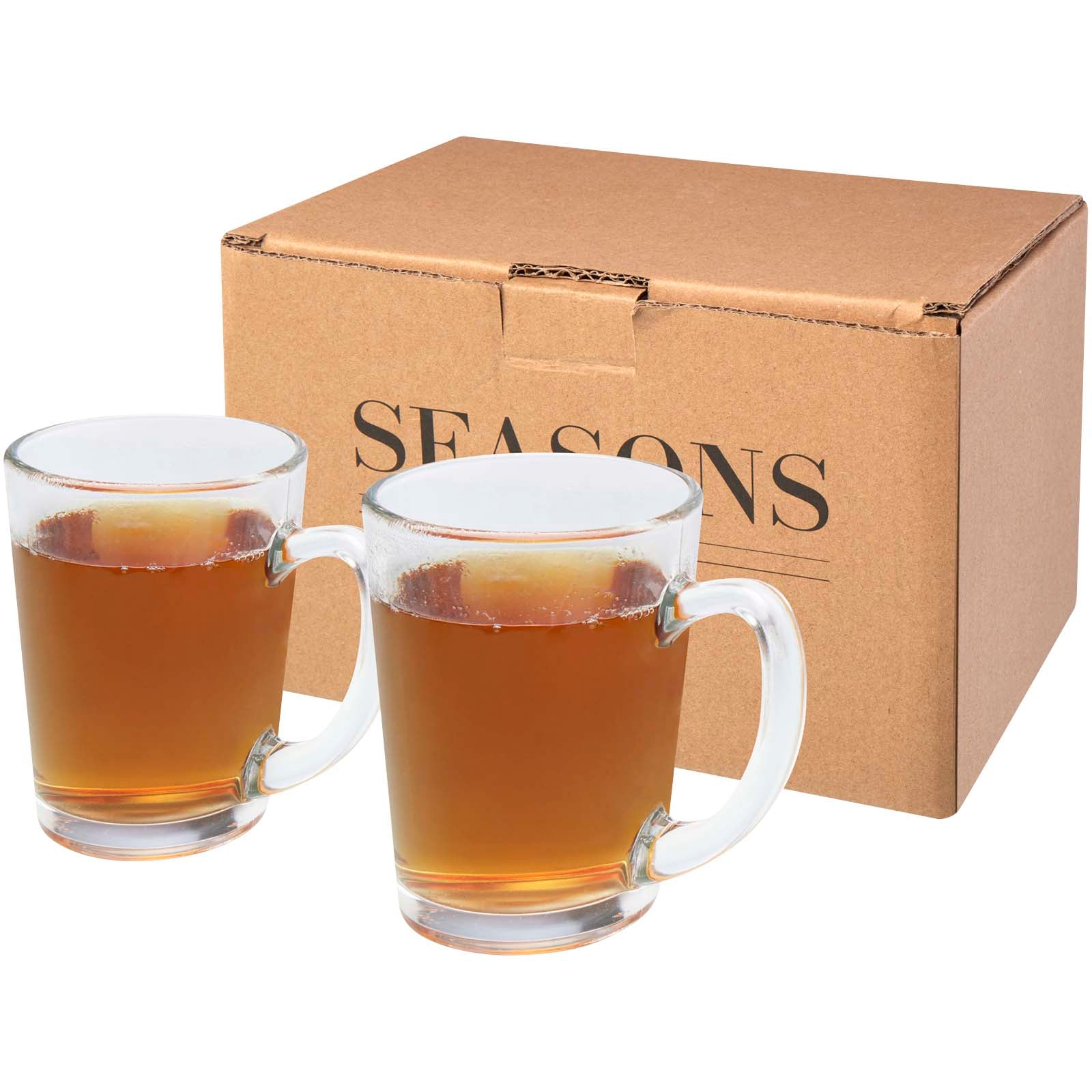 Zeni 2-tlg. Teeglas Set – Transparent
