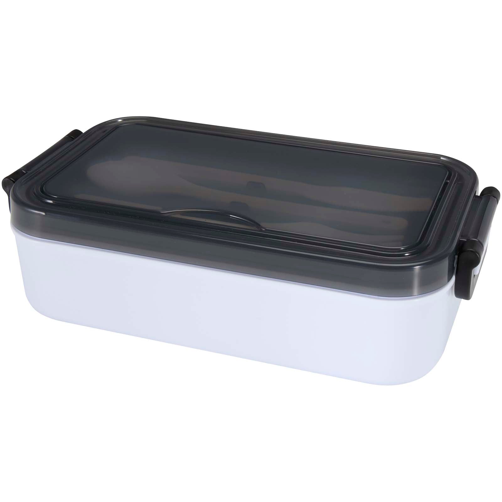 Snappy 1000 ml Lunchbox und Besteckset – Weiss