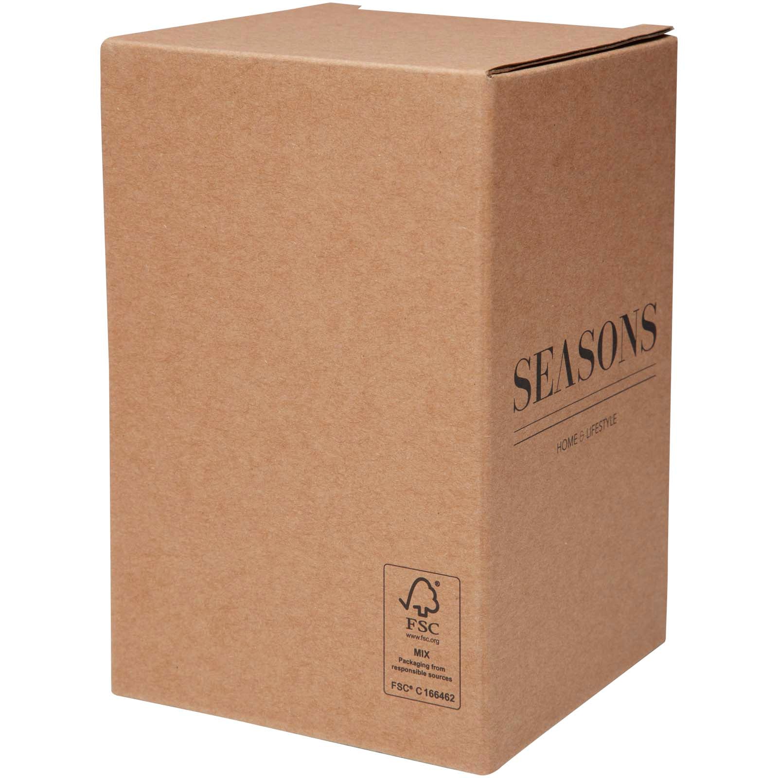 Supo 480 ml doppelwandiger Lunchpot aus recyceltem Edelstahl mit faltbarem Löffel