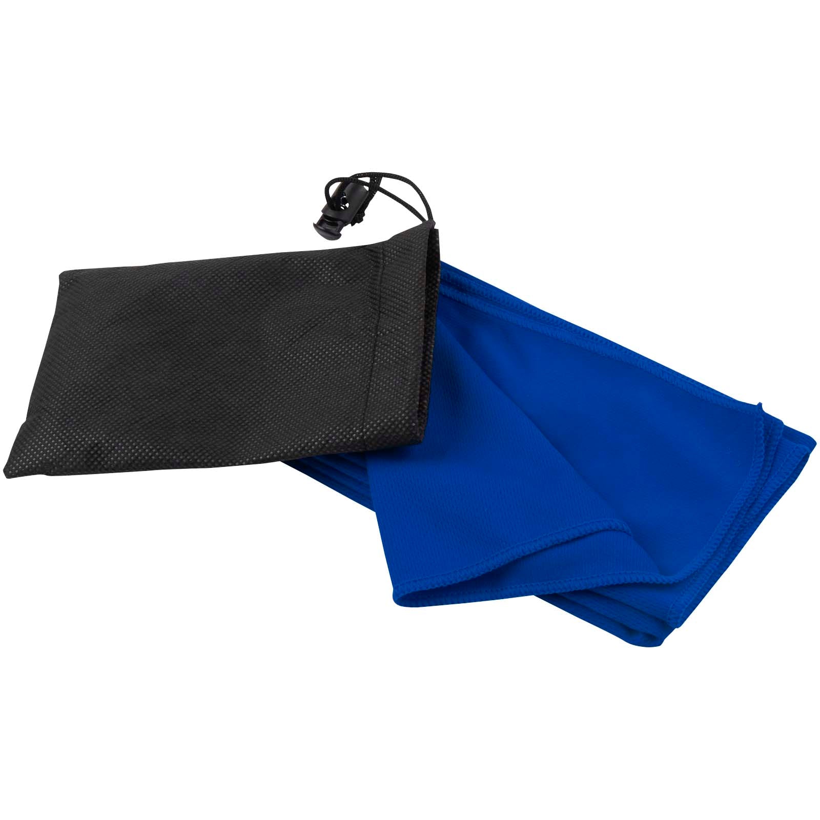 Lucas RPET Sporthandtuch 30 × 80 cm – Royalblau