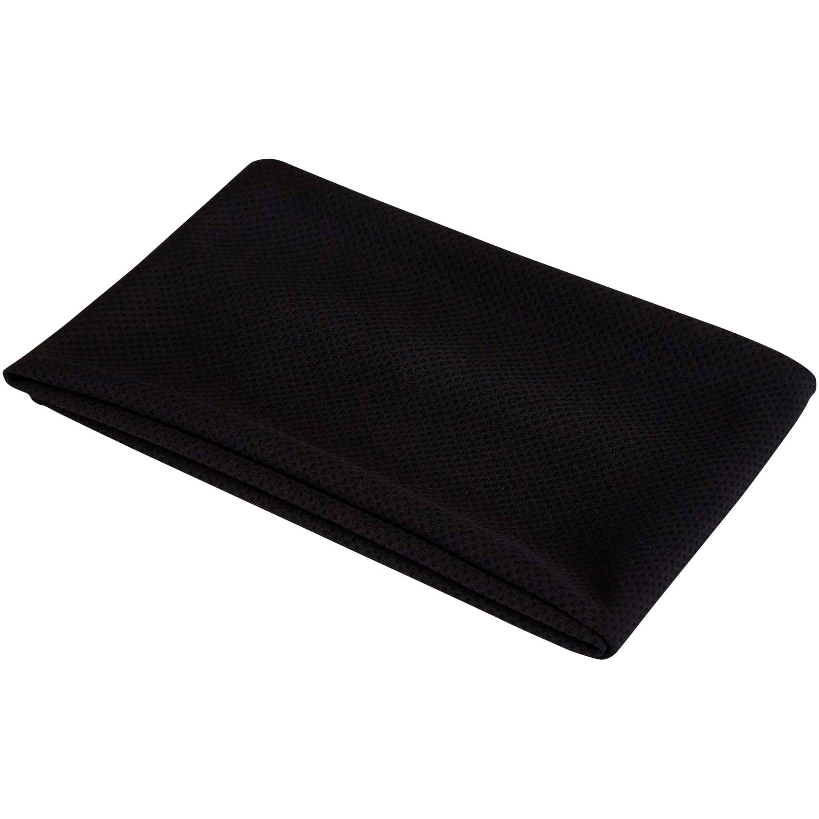 Althea Sporthandtuch 30 × 80 cm – Schwarz