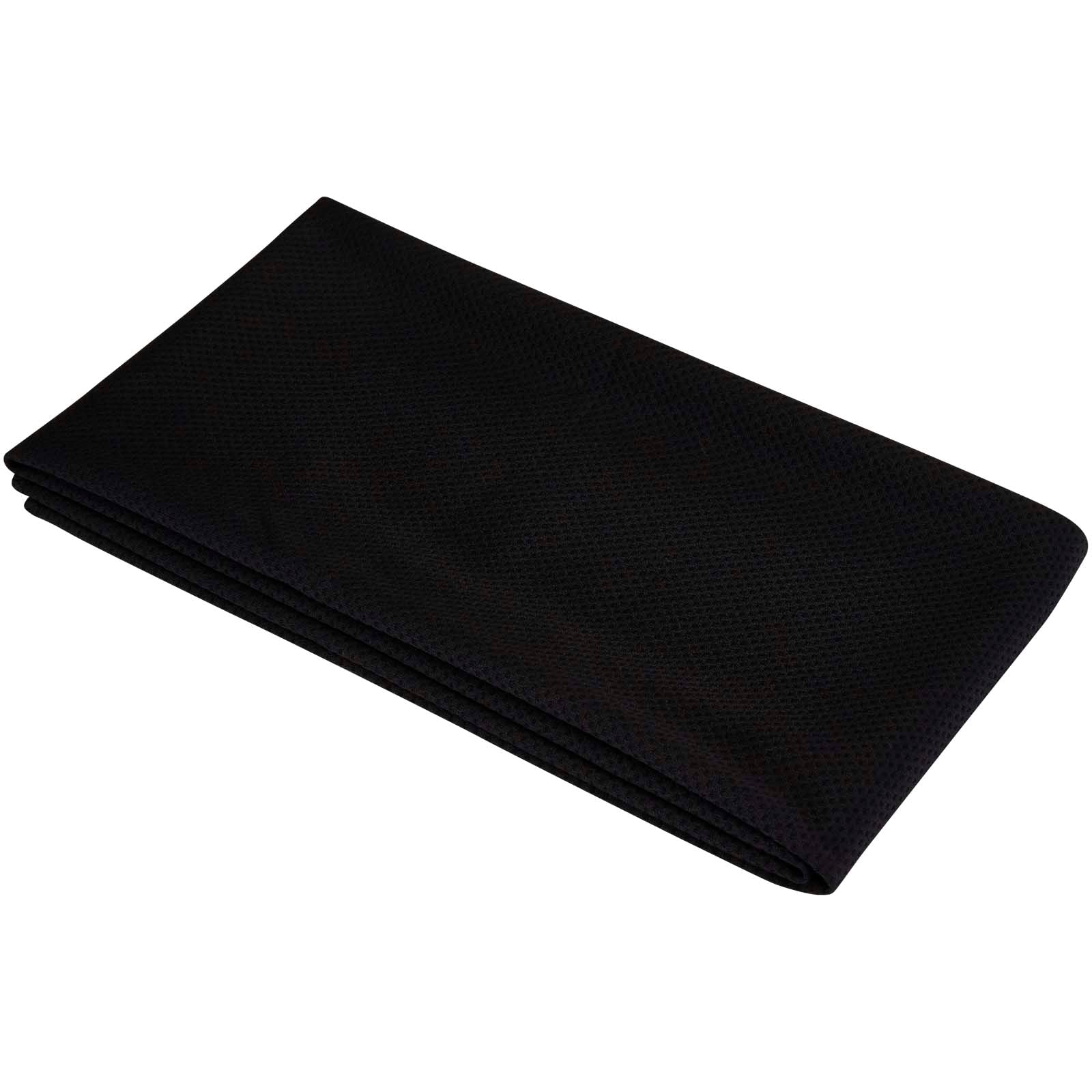 Althea Sporthandtuch 50 × 100 cm – Schwarz