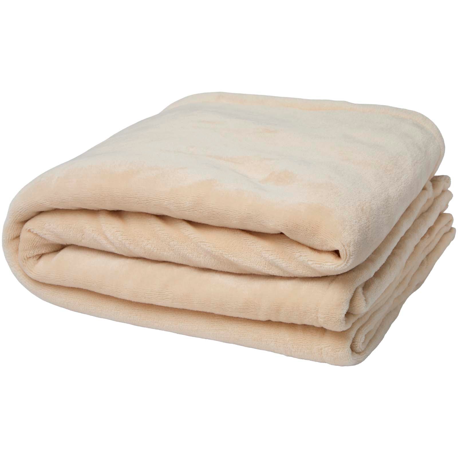 Ashen GRS-recycelte Sherpa Decke – Oatmeal