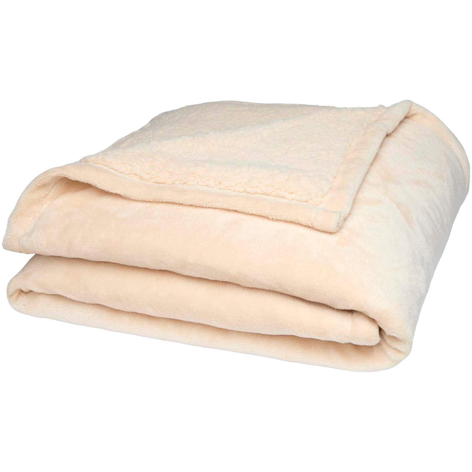 Ashen GRS-recycelte Sherpa Decke