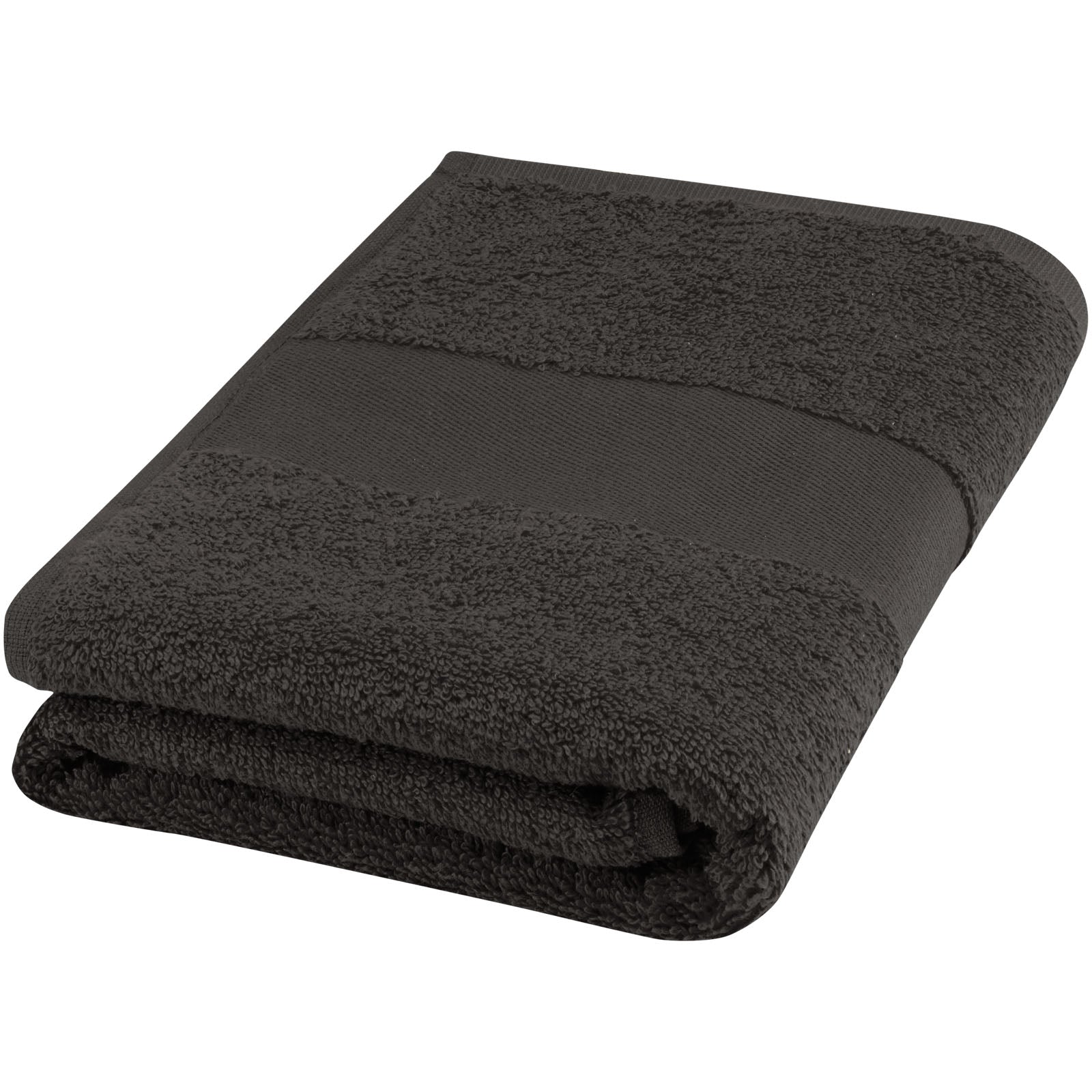 Charlotte 450 g/m² Baumwollhandtuch 50 x 100 cm – Anthrazit