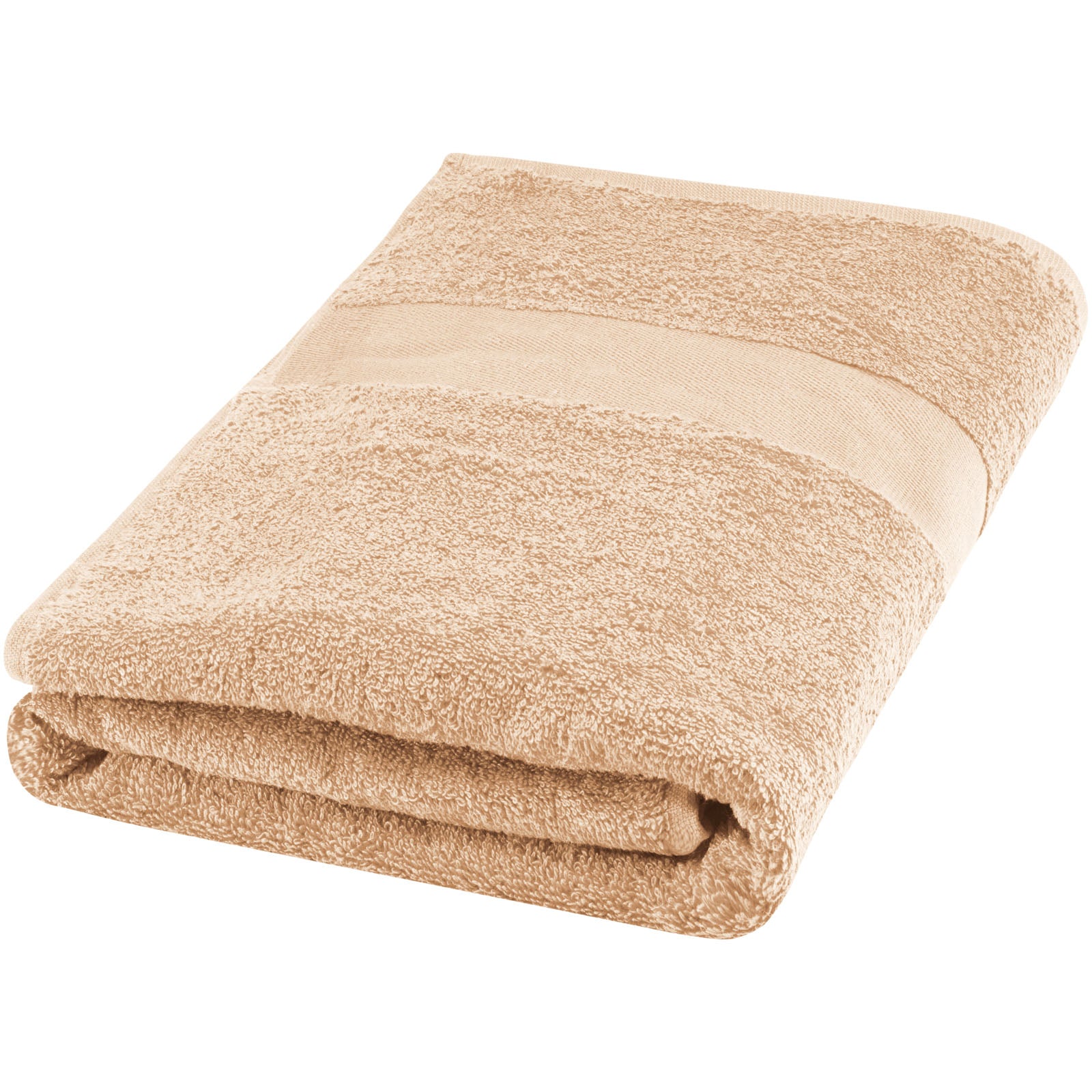 Amelia 450 g/m² Baumwollhandtuch 70 x 140 cm – Beige
