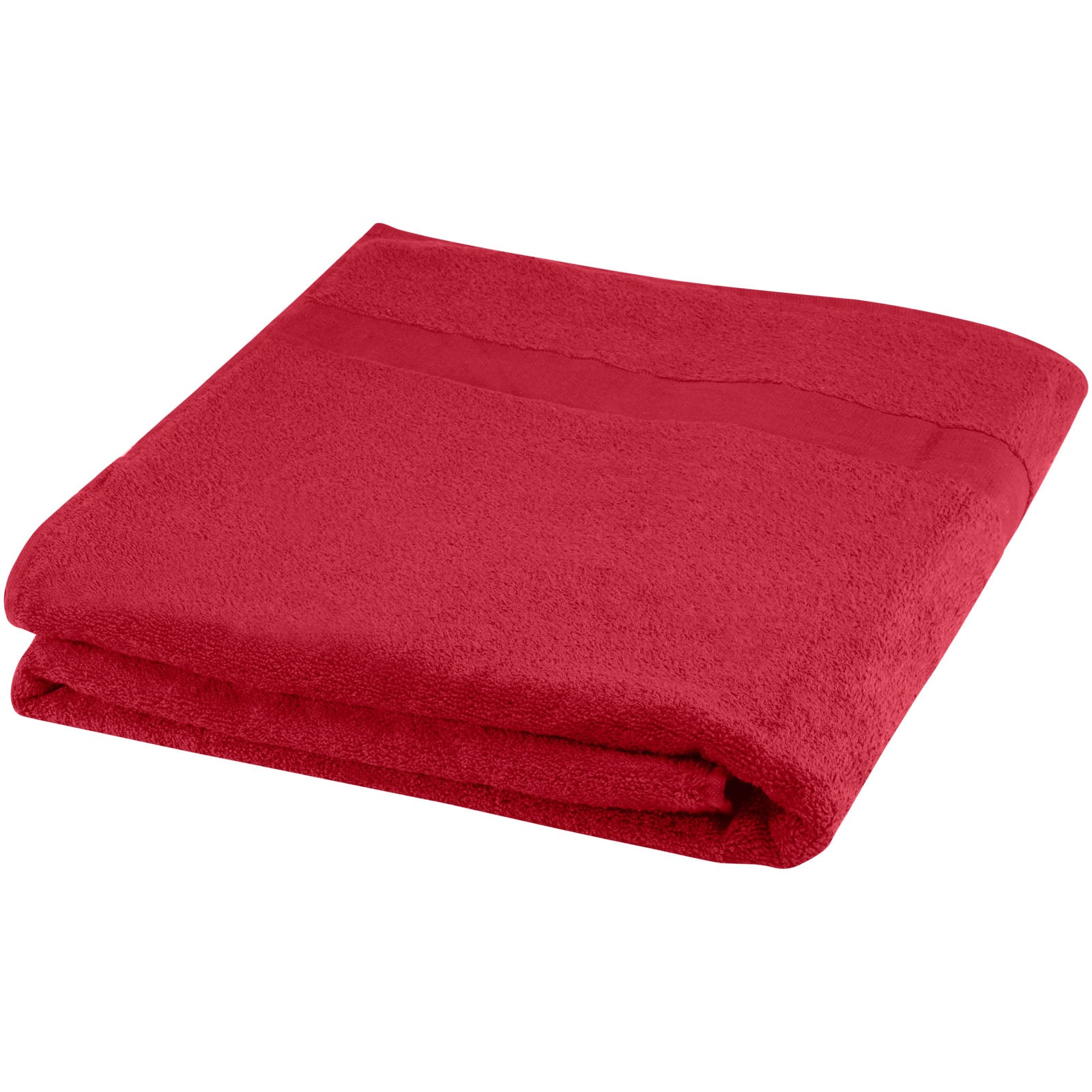 Evelyn 450 g/m² Baumwollhandtuch 100 x 180 cm – Rot