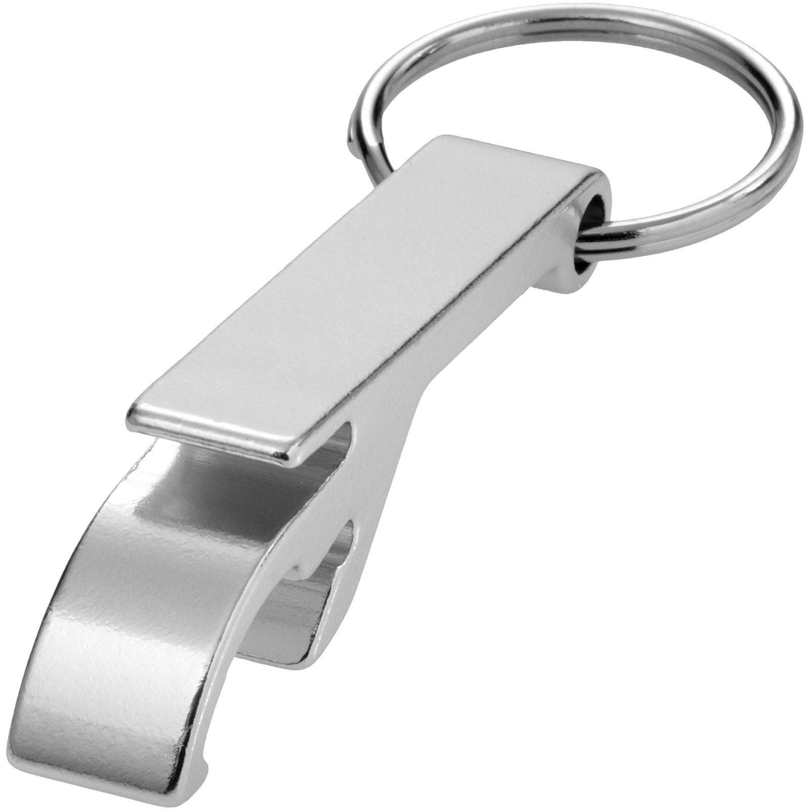 Tao Schlüsselanhänger mit Flaschen- und Dosenöffner – Silber