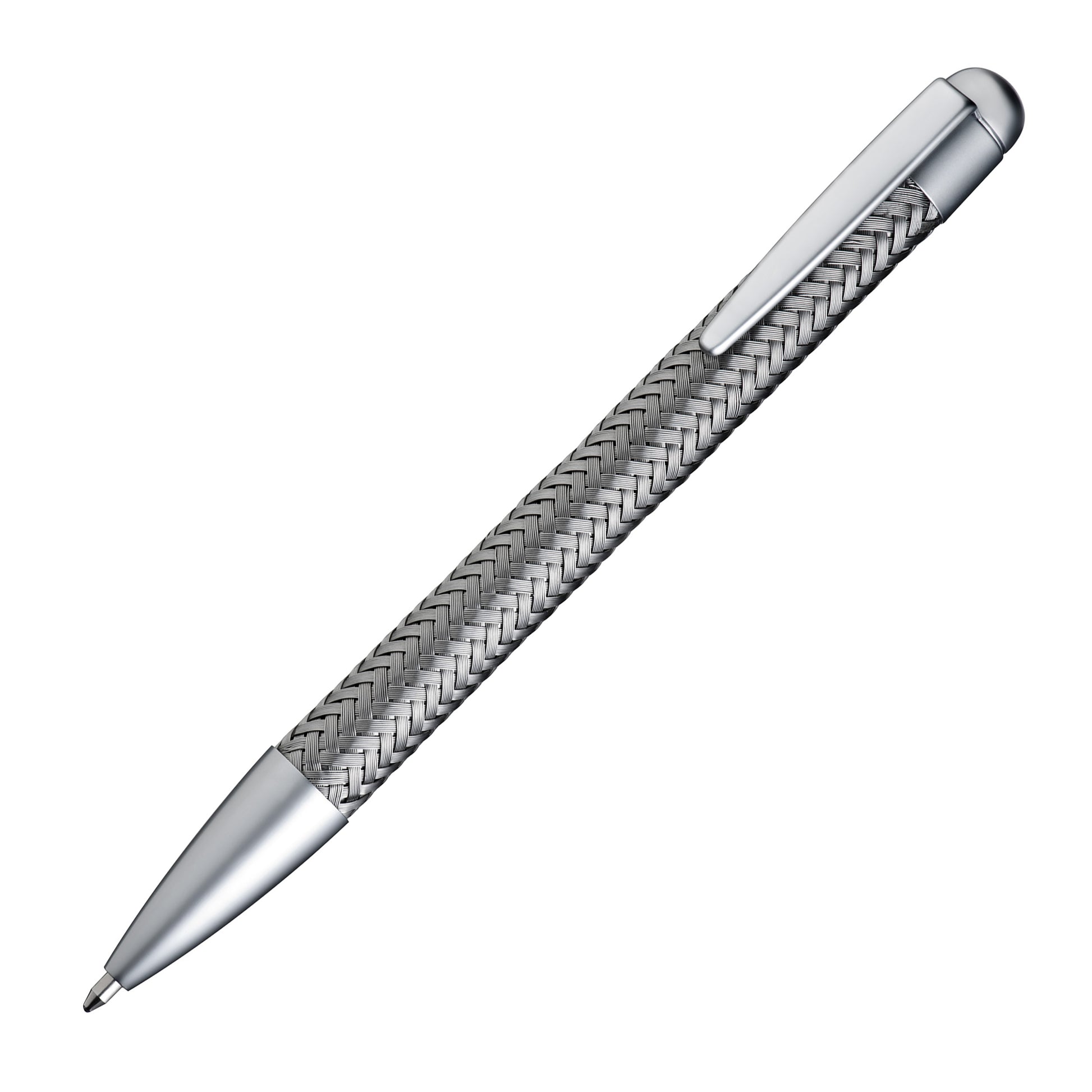 Metallkugelschreiber mit Drahtgeflecht TABEA