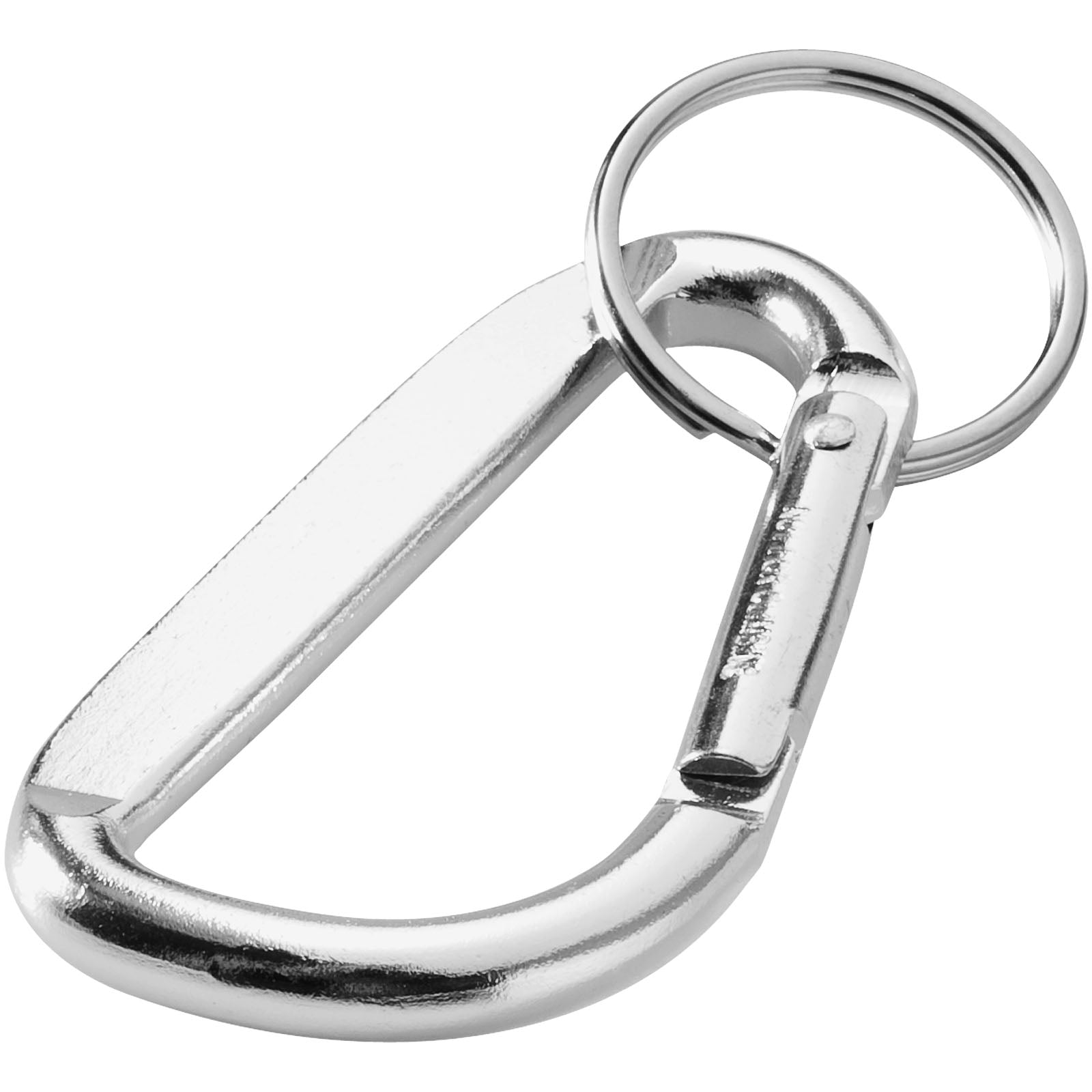 Timor Karabiner Schlüsselanhänger – Silber