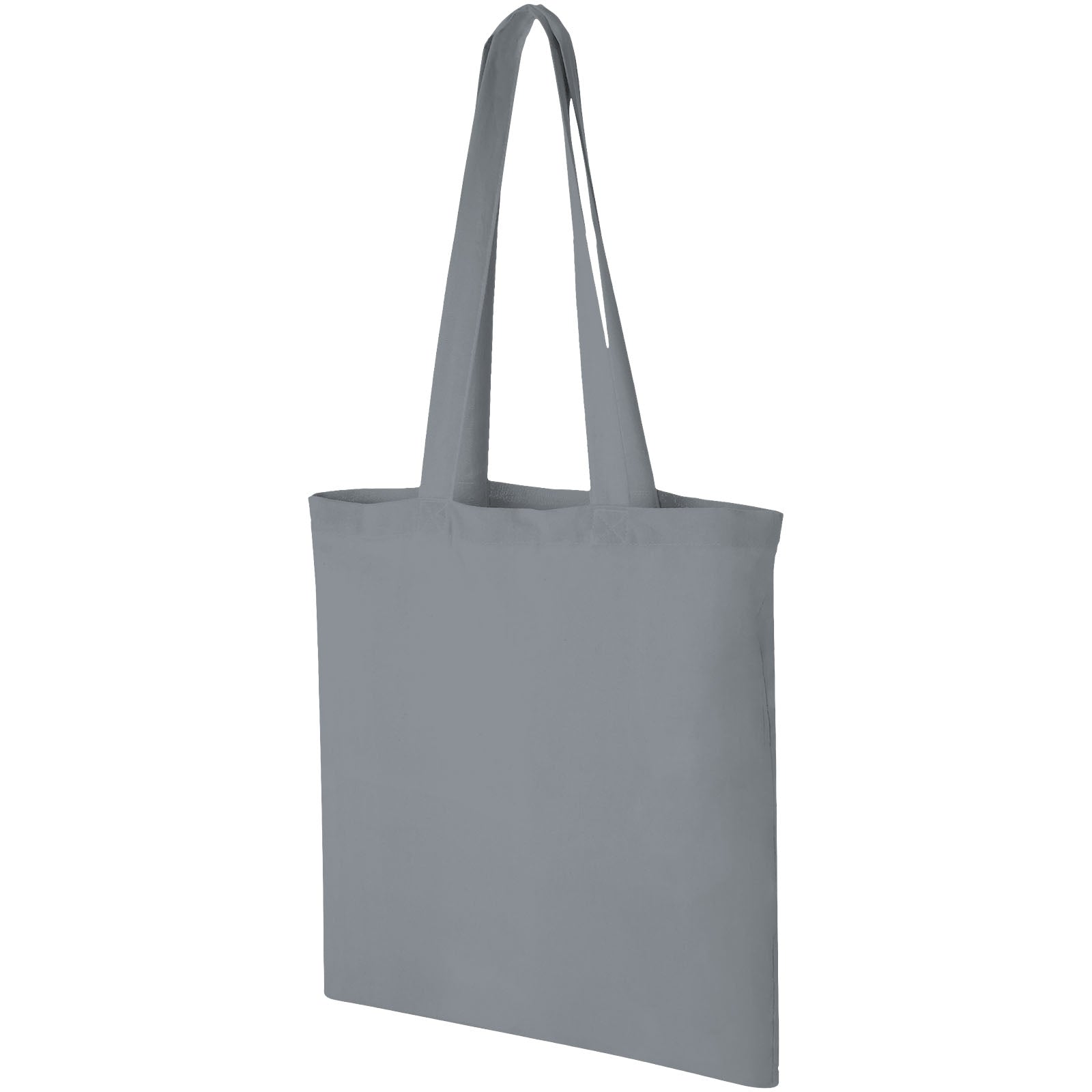 Carolina 100 g/m² Baumwoll Tragetasche 7L – Grau