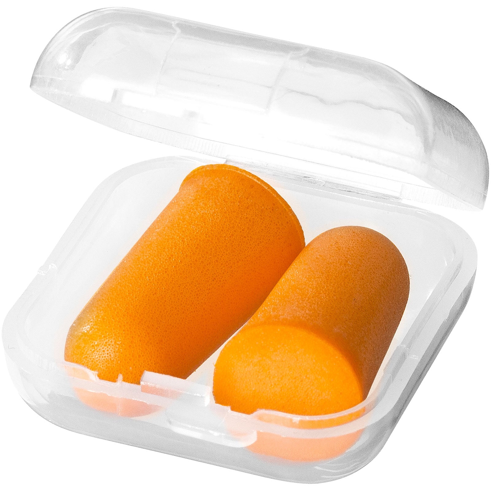 Traveler Ohrstöpsel mit Etui – Orange
