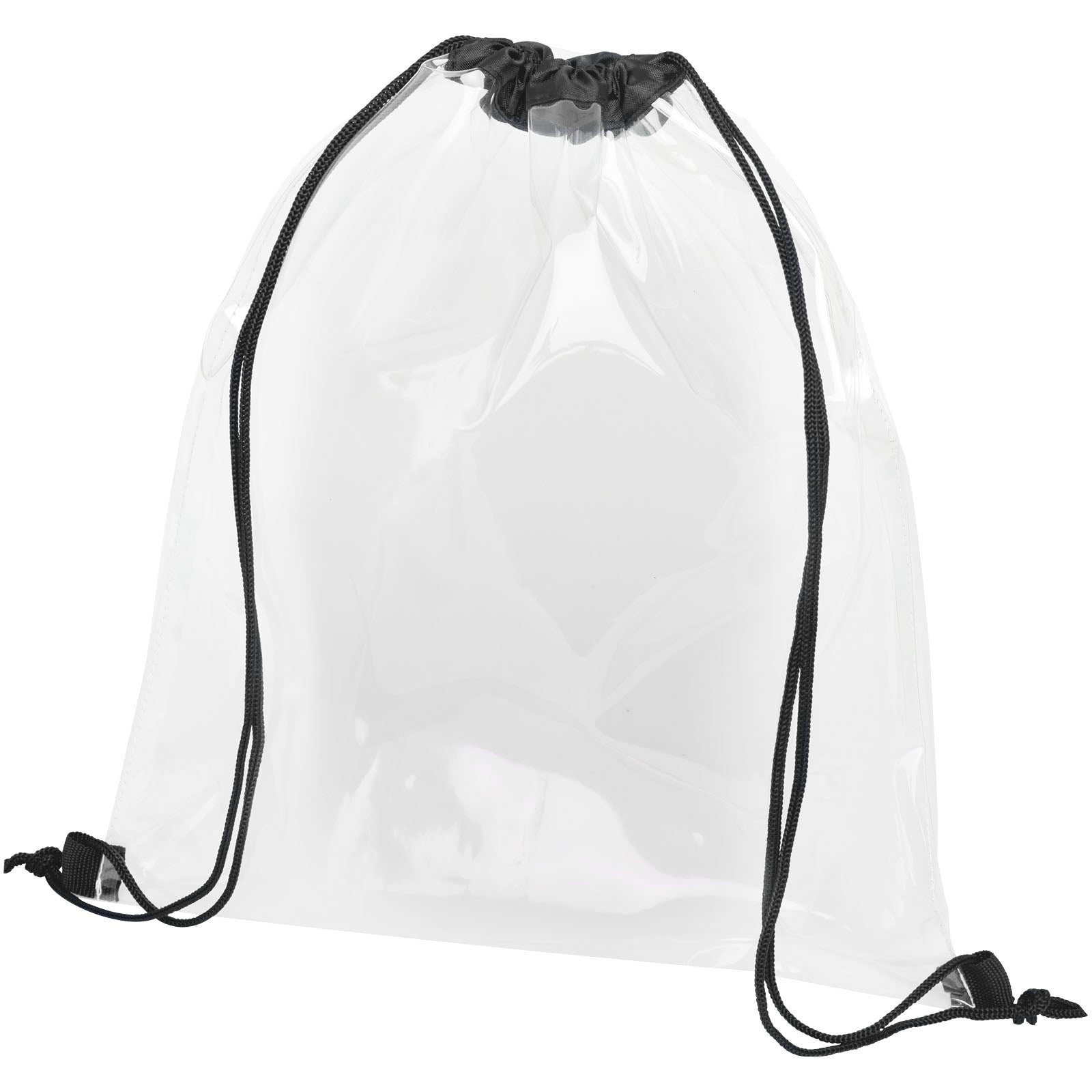 Lancaster Premium Turnbeutel 5L – Schwarz und Transparent Klar