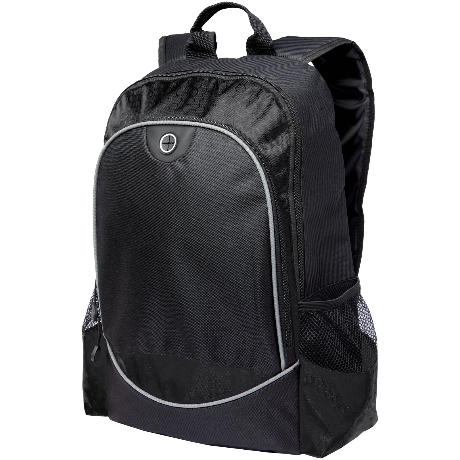 Benton 15" Laptop-Rucksack 15L – Schwarz