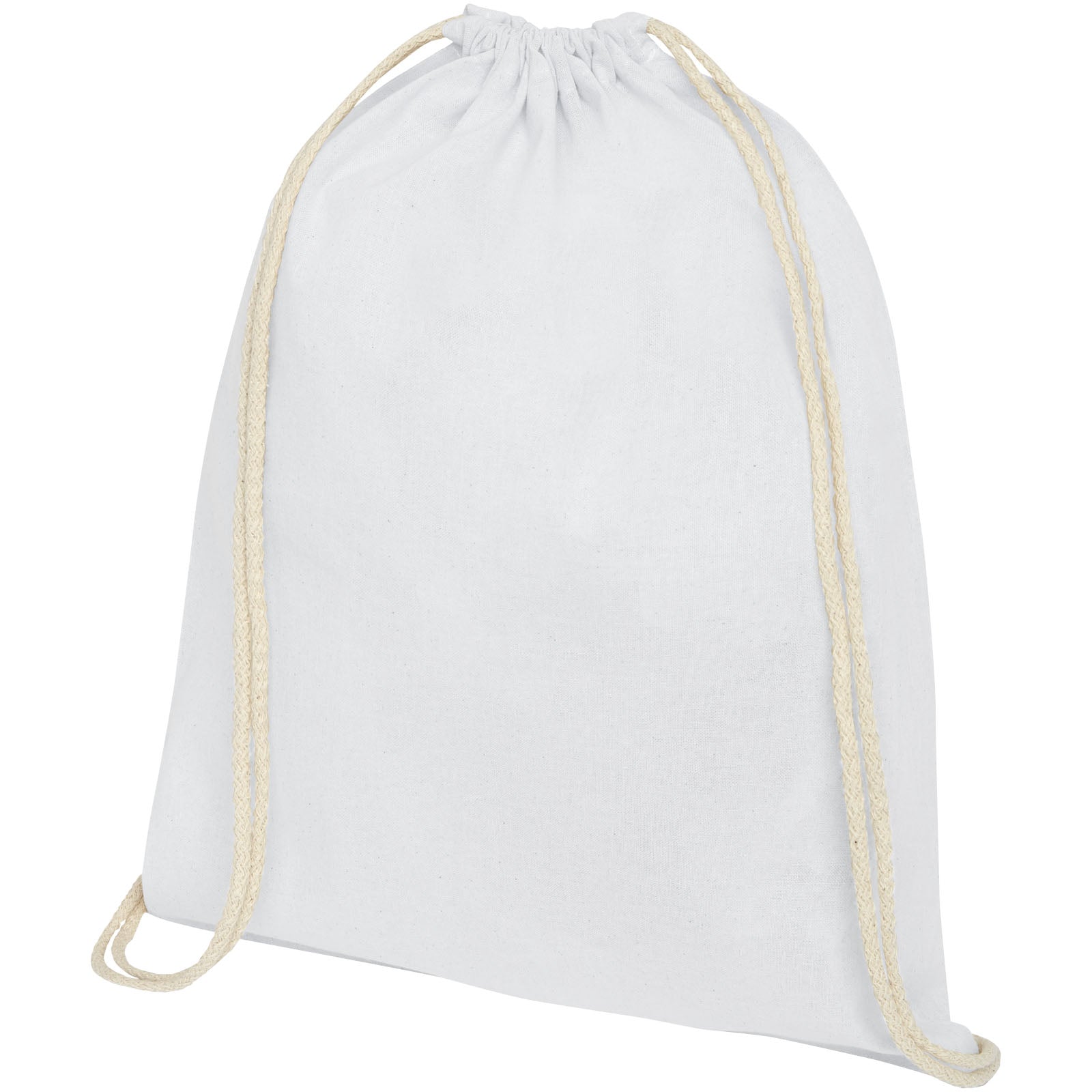 Oregon 100 g/m² Premium Turnbeutel 5L – Weiss
