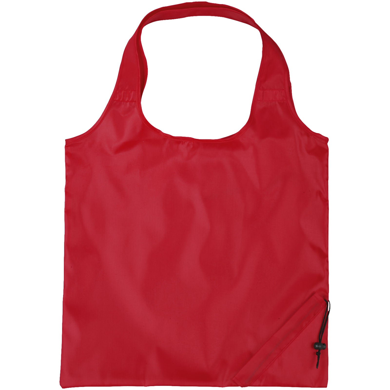 Bungalow faltbare Polyester Tragetasche 7L – Rot