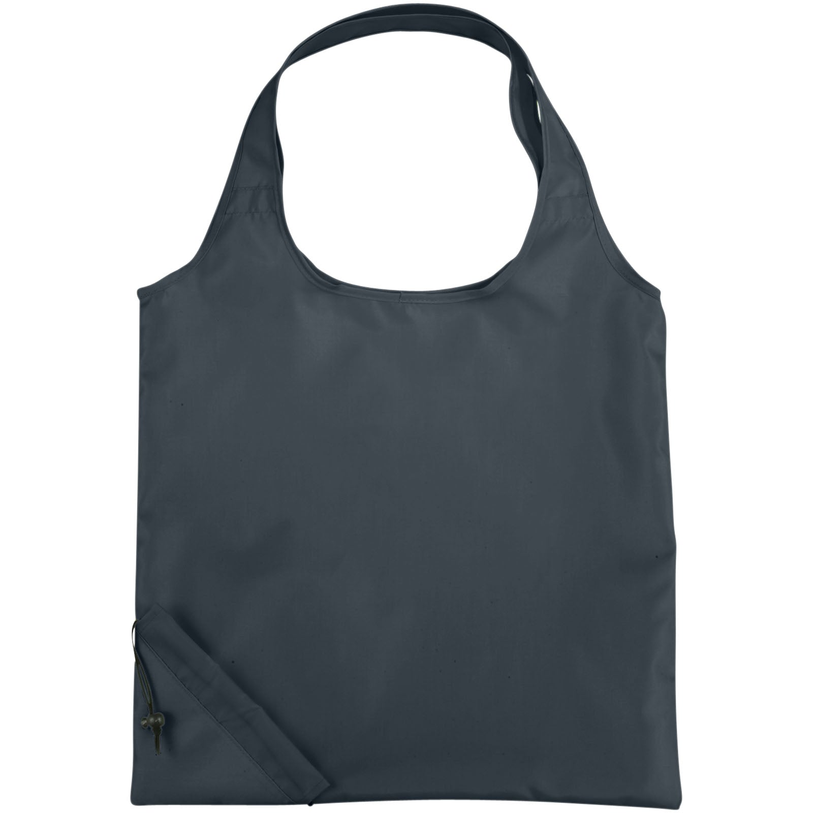 Bungalow faltbare Polyester Tragetasche 7L – Kohle