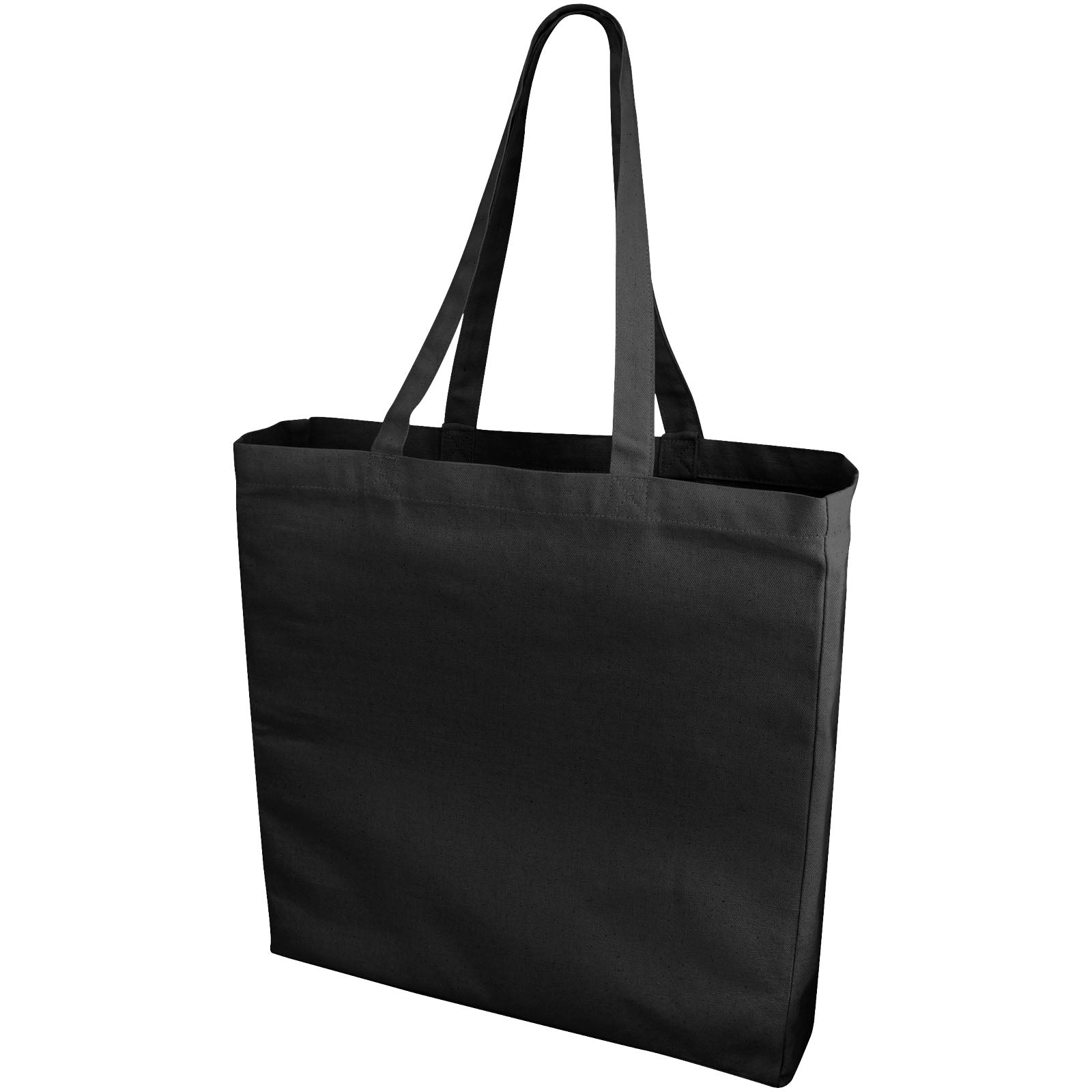 Odessa 220 g/m² Baumwoll Tragetasche 13L – Schwarz