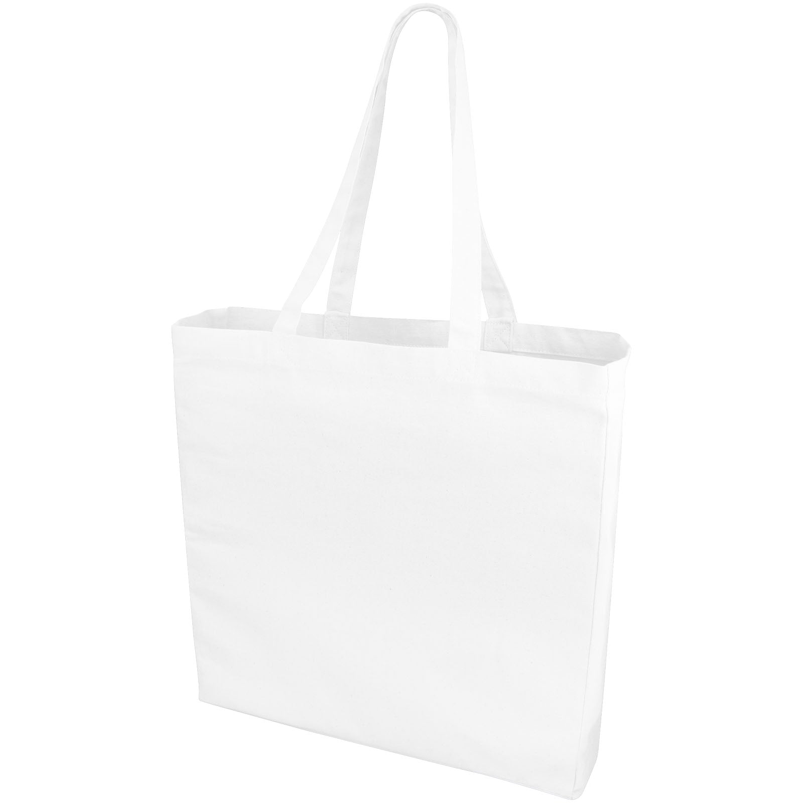 Odessa 220 g/m² Baumwoll Tragetasche 13L – Weiss
