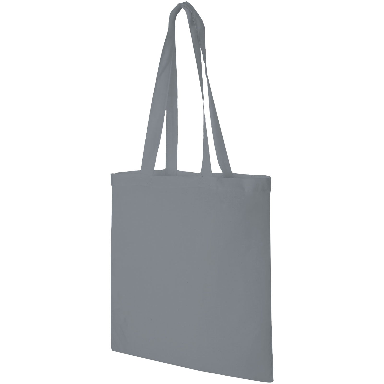 Madras 140 g/m² Baumwoll Tragetasche 7L – Grau