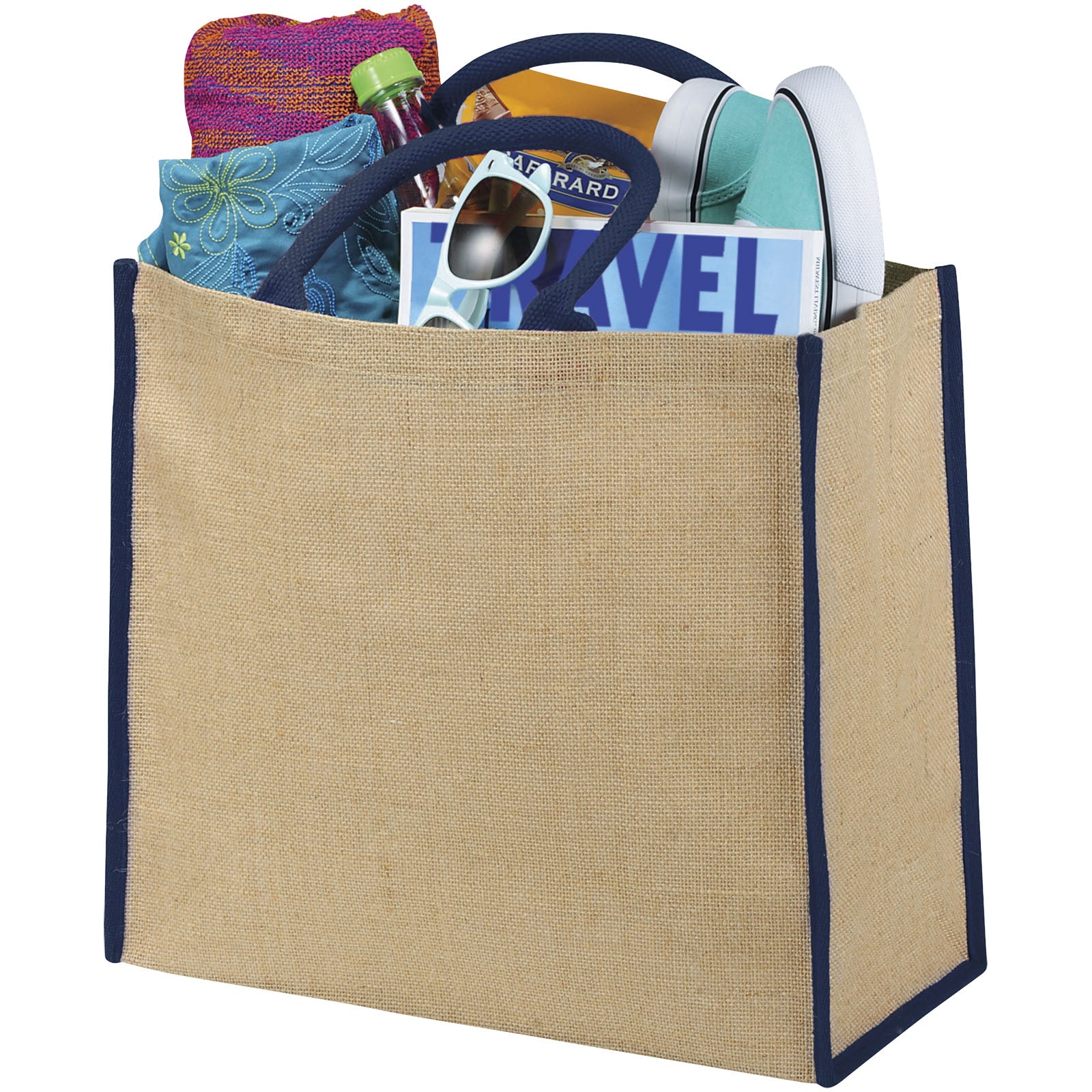 Harry farbige Jute Tragetasche 25L