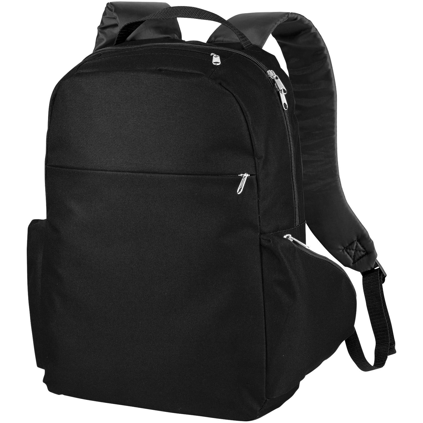 Slim 15" Laptop-Rucksack 15L – Schwarz