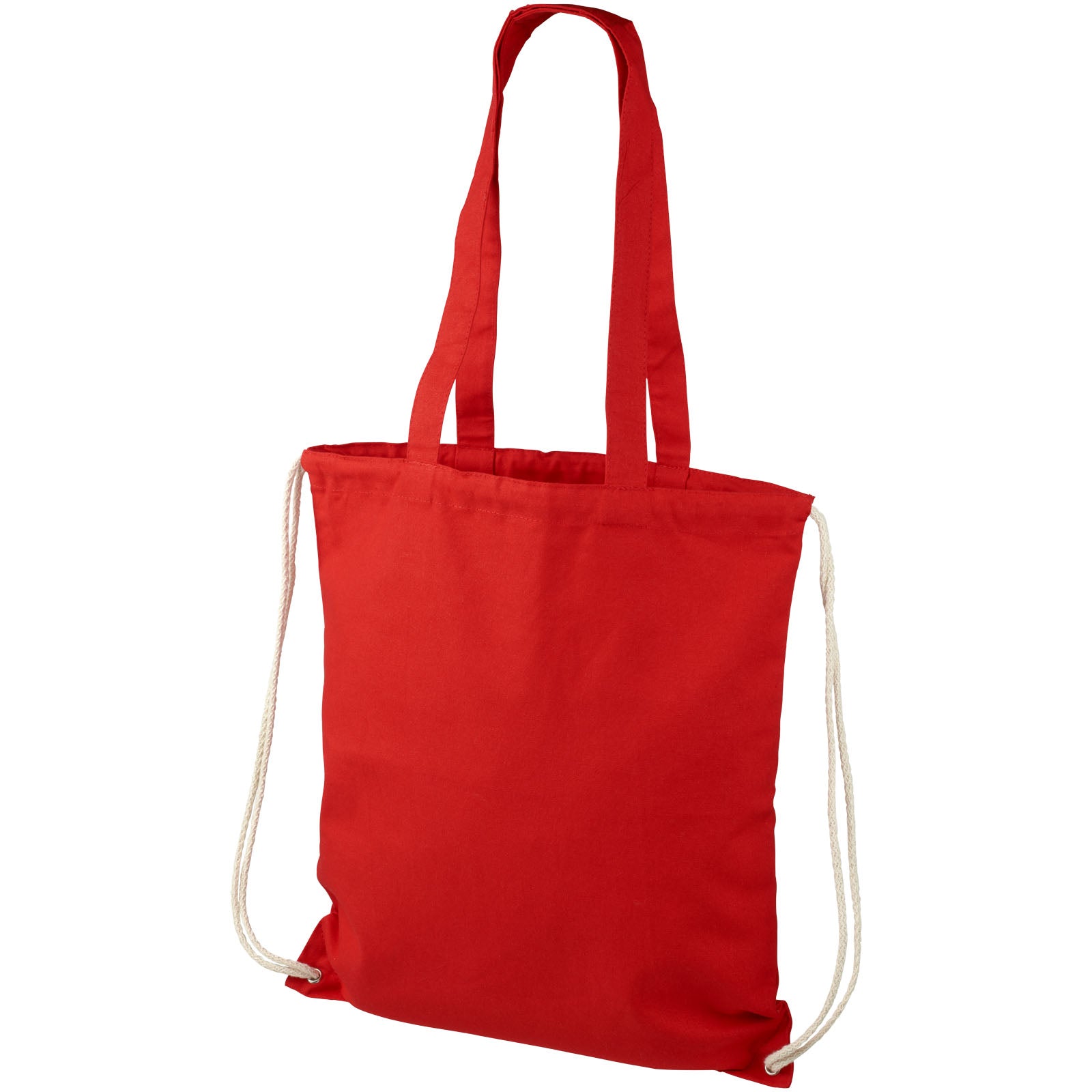 Eliza 240 g/m² Baumwoll Turnbeutel 6L – Rot