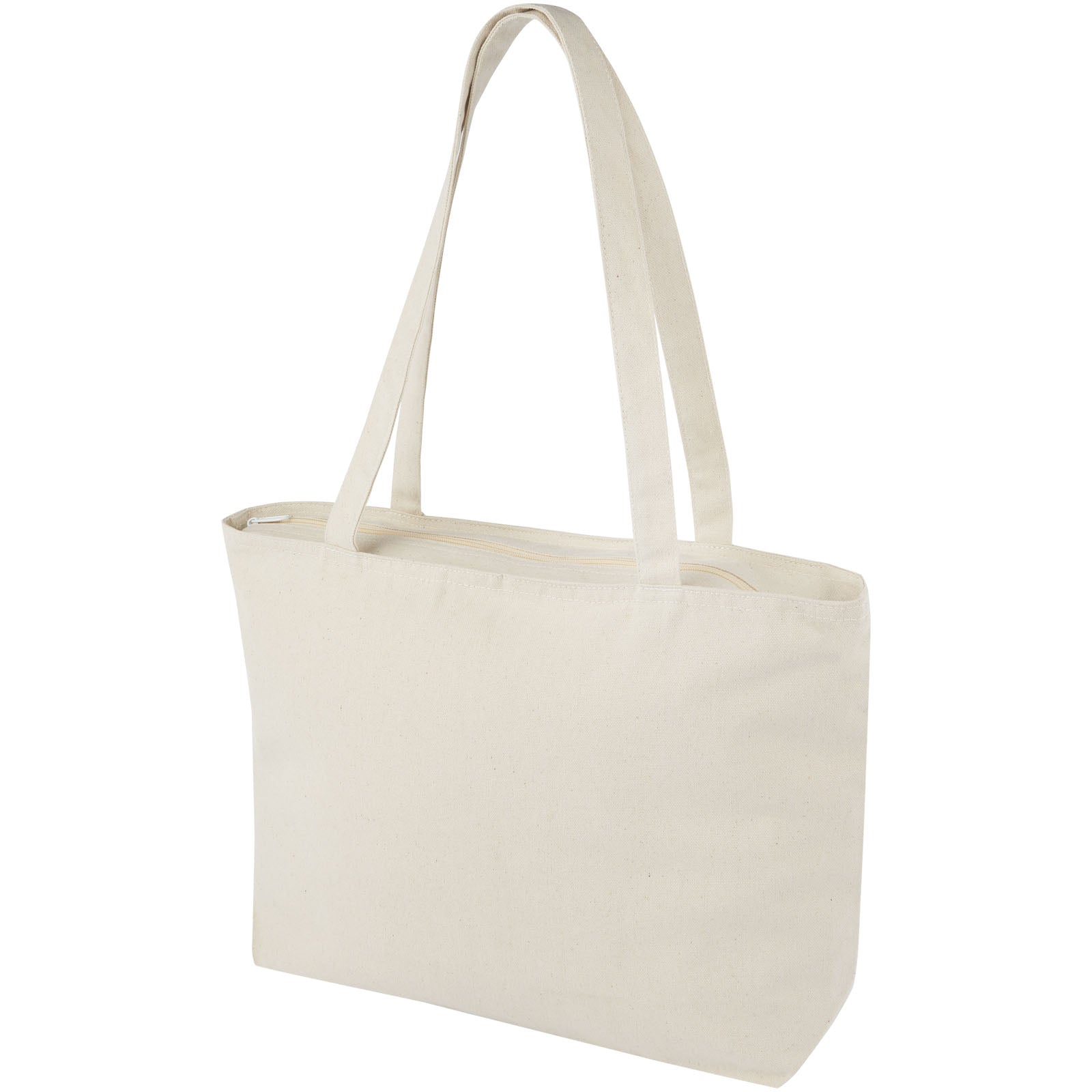 Ningbo 320 g/m Reißverschluss Tragetasche 15L – Natural