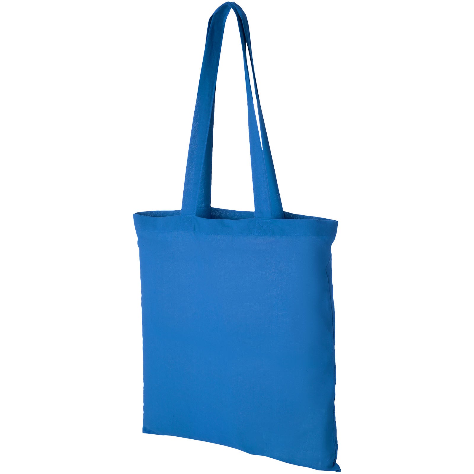Peru 180 g/m² Baumwoll Tragetasche 7L – Processblau