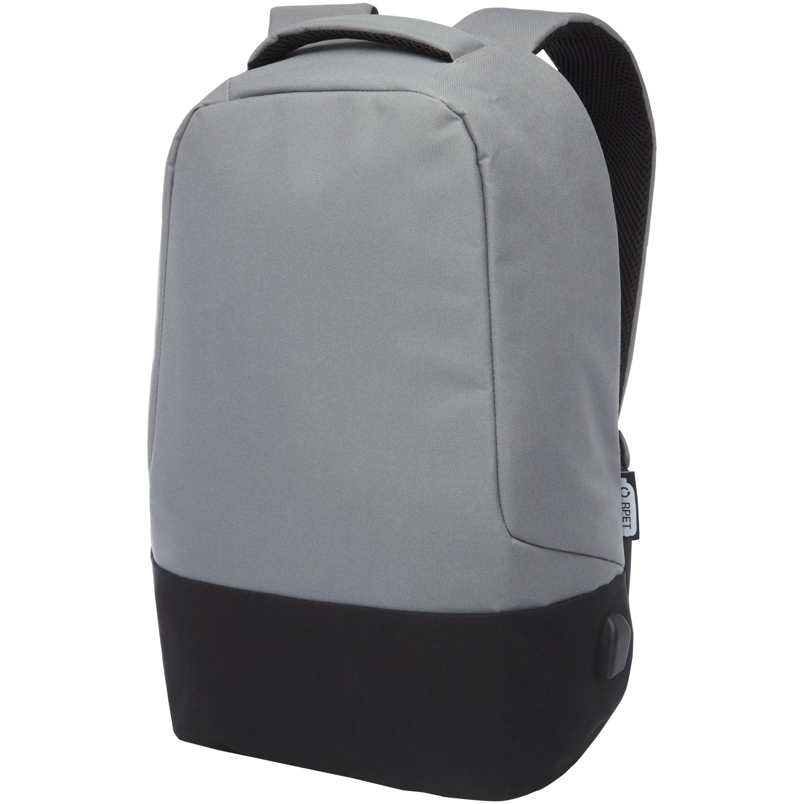 Cover Diebstahlsicherer GRS RPET Rucksack 18L – Grau