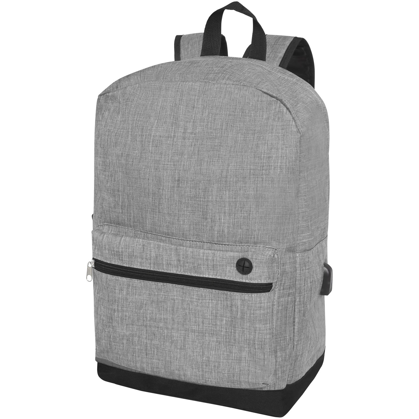 Hoss 15,6" Business Laptop-Rucksack 16L – Heather Mediumgrau