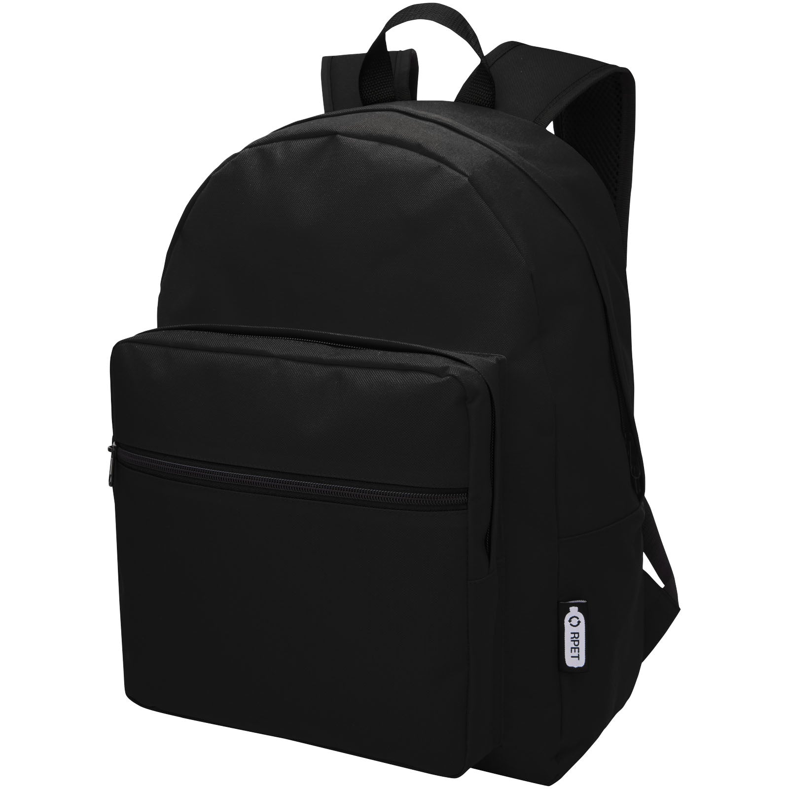 Retrend RPET-Rucksack 16L – Schwarz