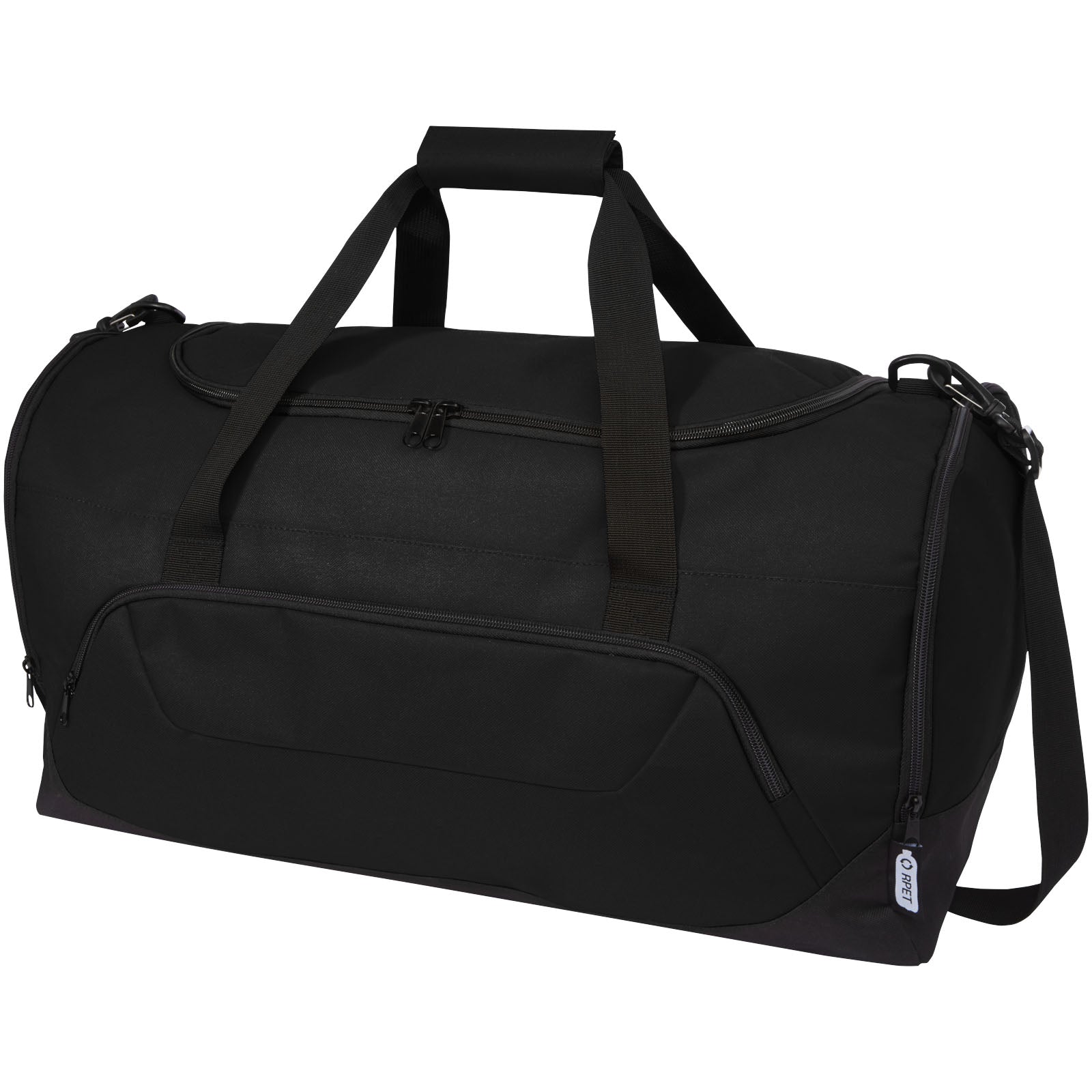 Retrend RPET Reisetasche 40L – Schwarz