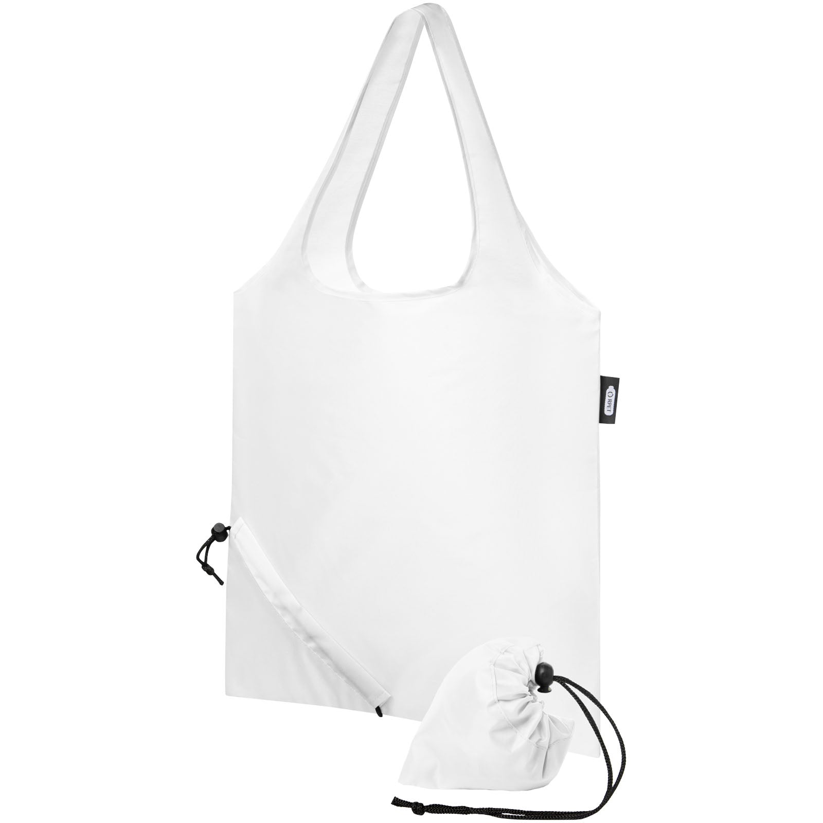 Sabia faltbare RPET Tragetasche 7L – Weiss