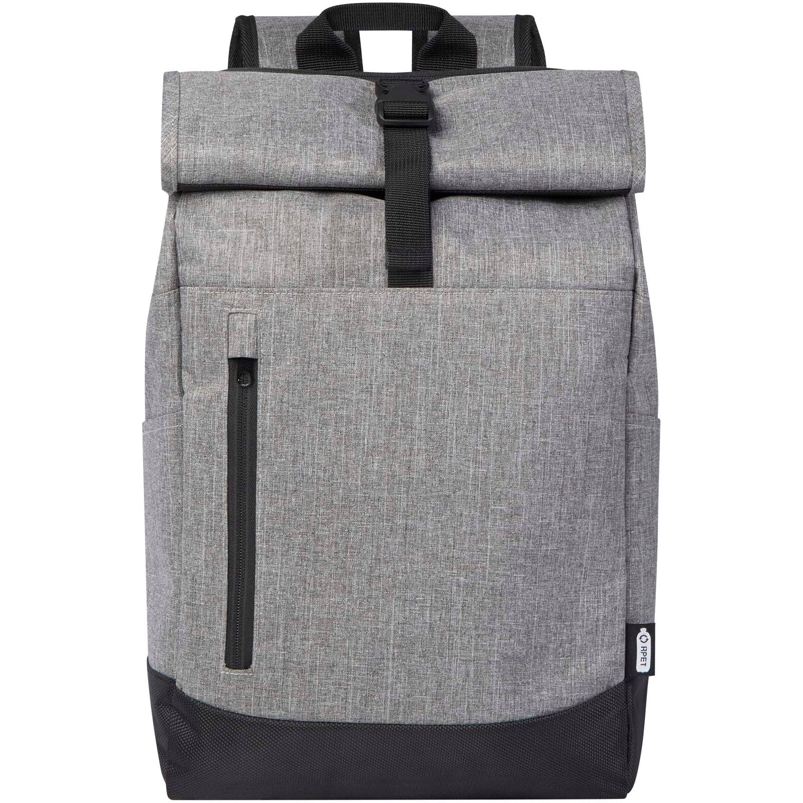 Libra 15,6" GRS recycelter Rolltop Laptop-Rucksack 12L