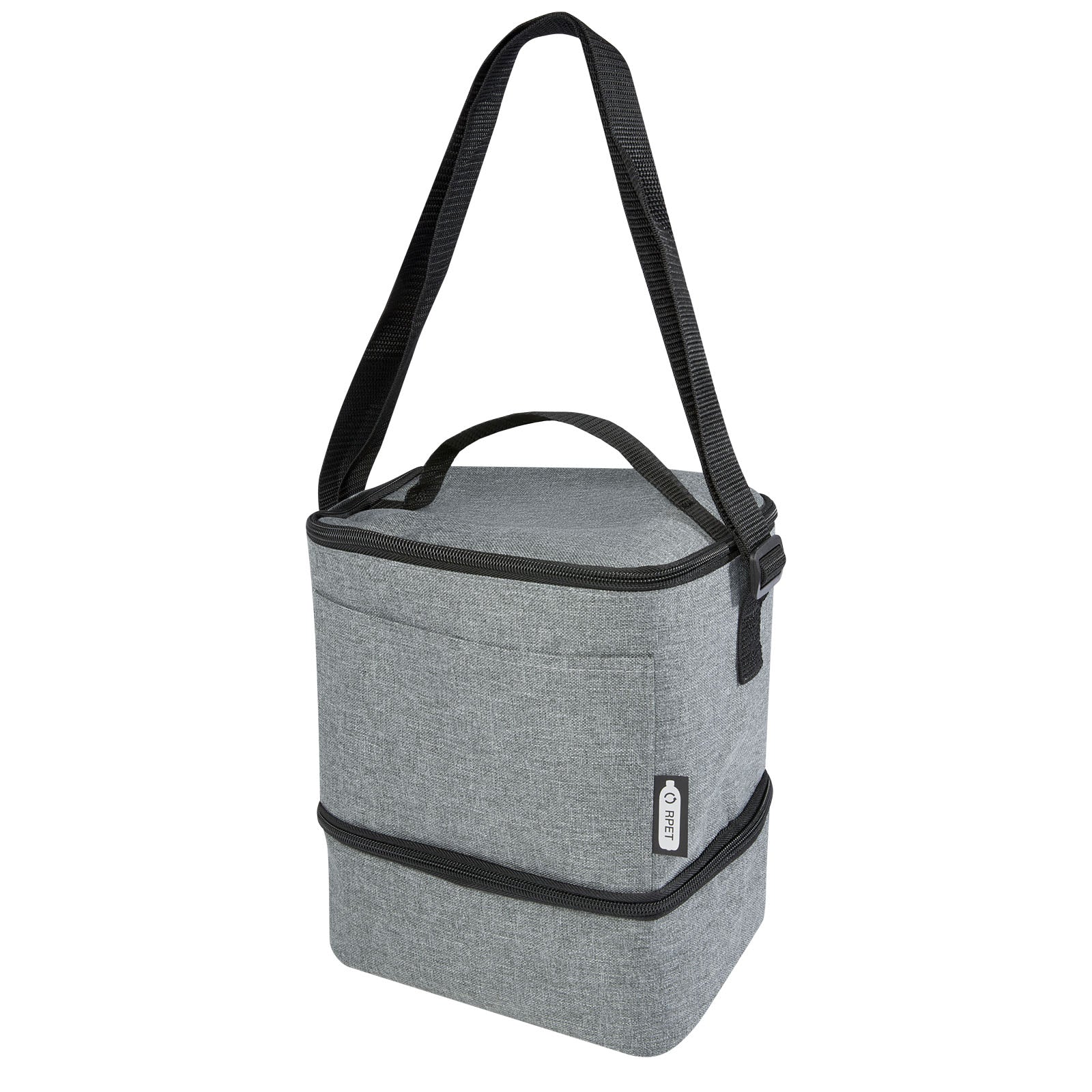 Tundra GRS rPET Lunch Kühltasche für 9 Dosen 9L – Heather Grau