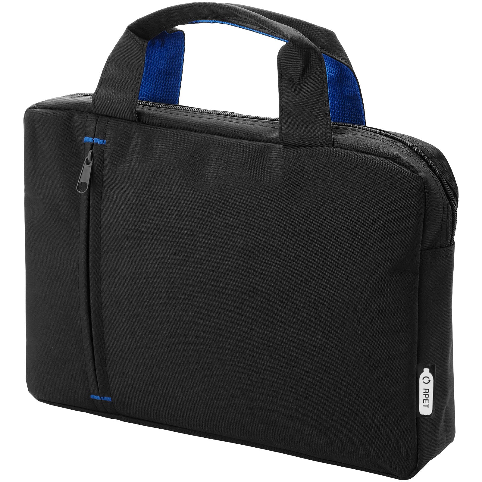 Detroit RPET Konferenztasche 4L – Royalblau und Schwarz