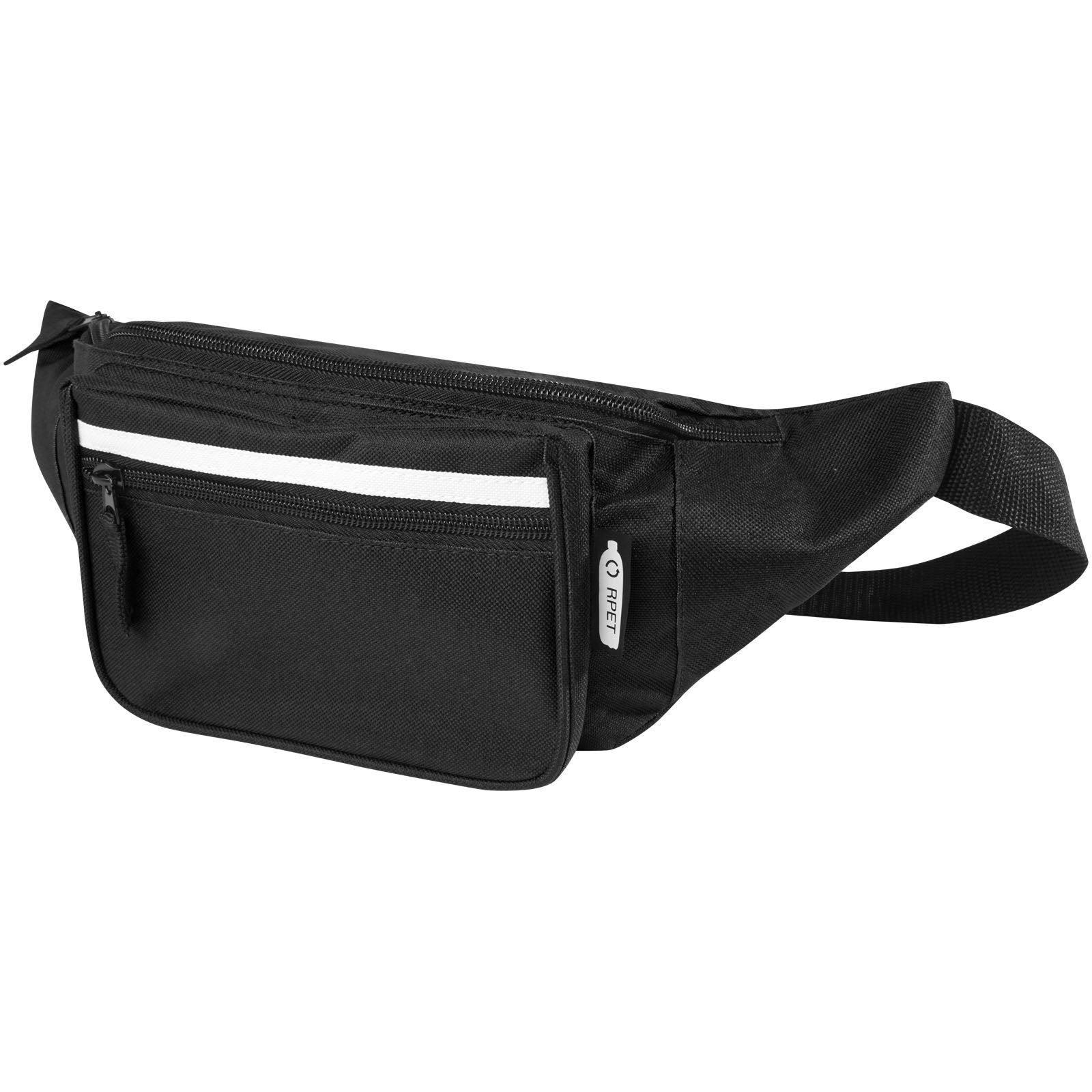 Journey GRS RPET Gürteltasche – Schwarz