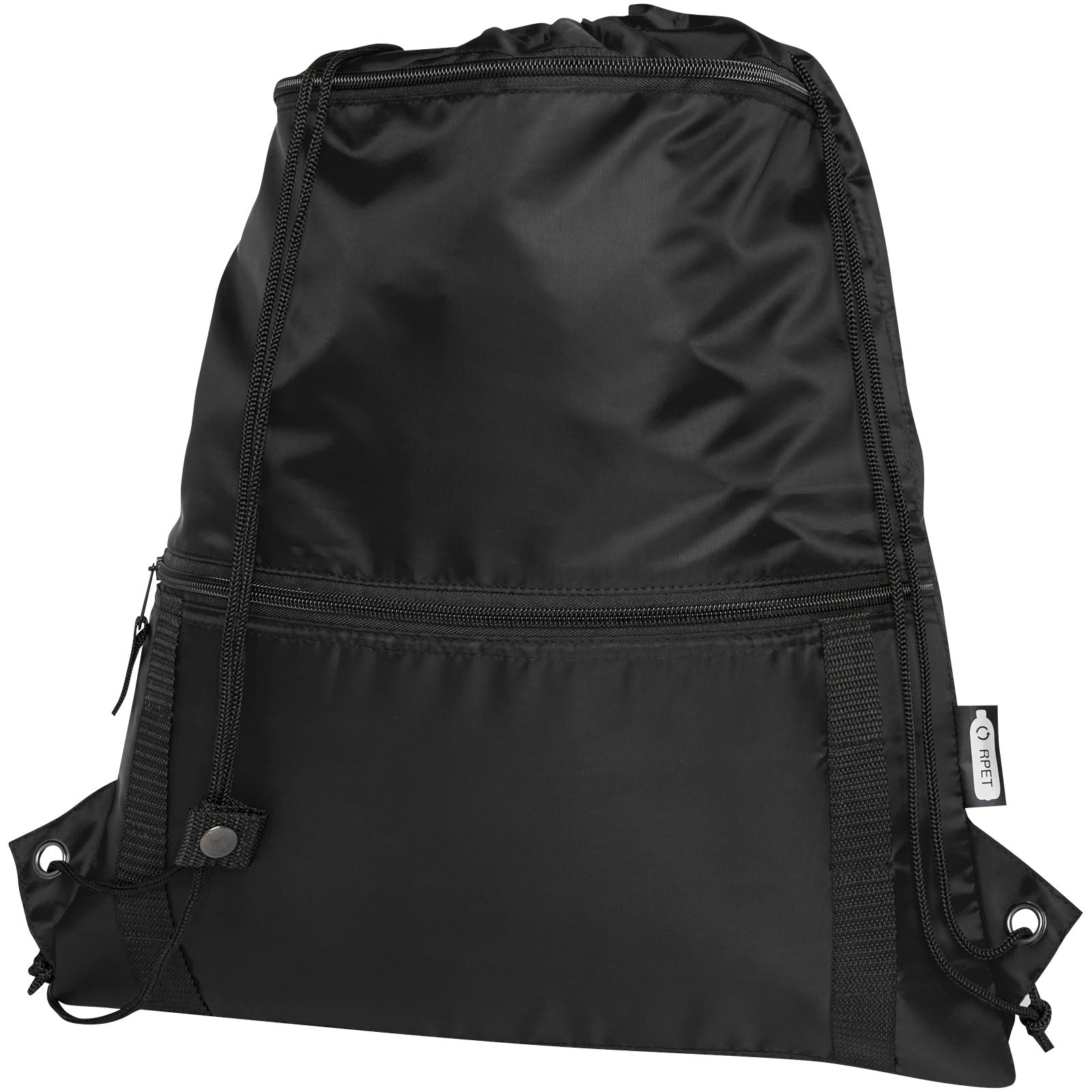 Adventure recycelte isolierter Sportbeutel 9L – Schwarz