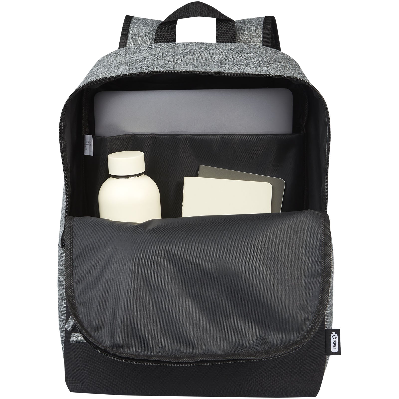 Reclaim 15" GRS recycelter Laptop Rucksack 14 L