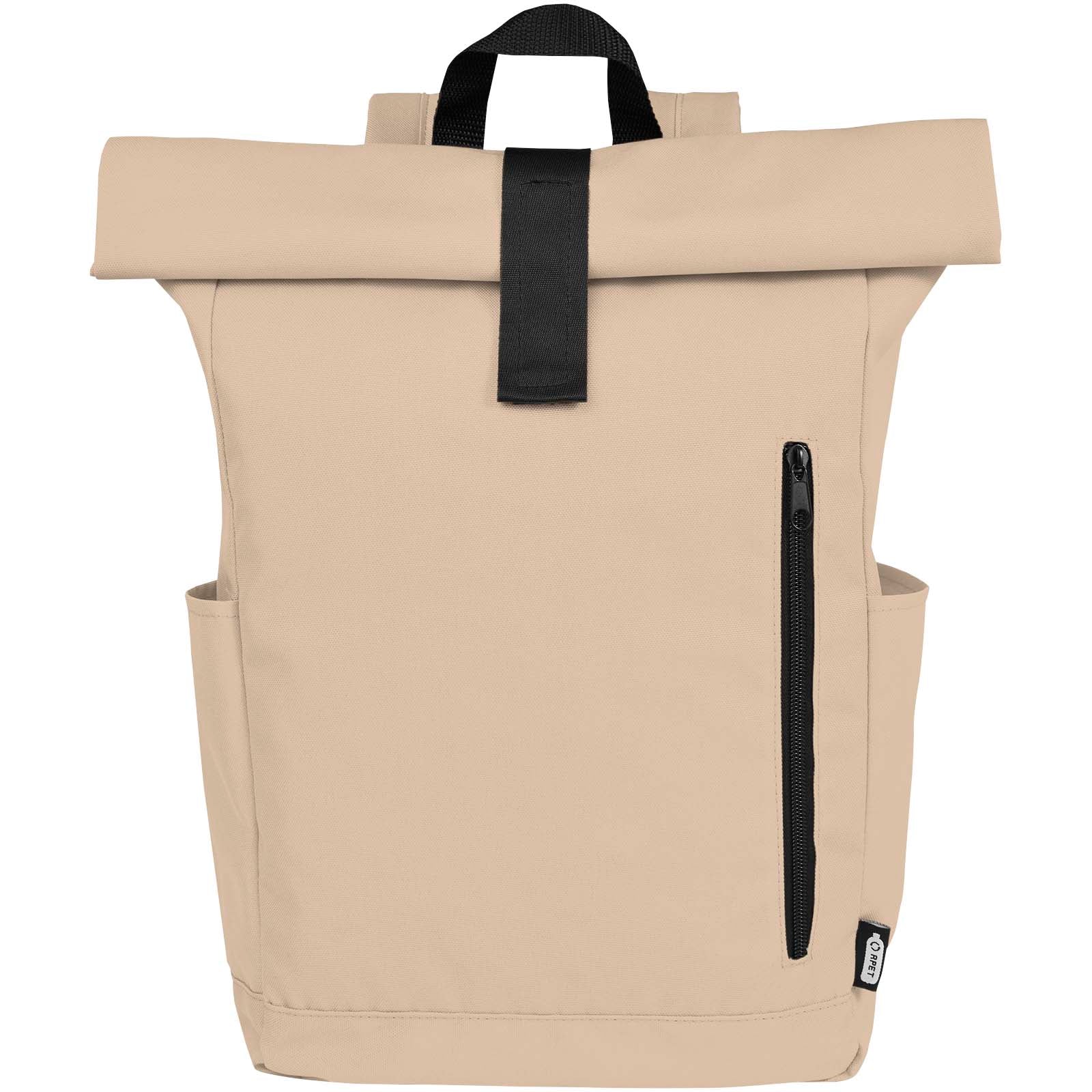 Byron 15,6" GRS RPET Roll-Top Rucksack 18 L