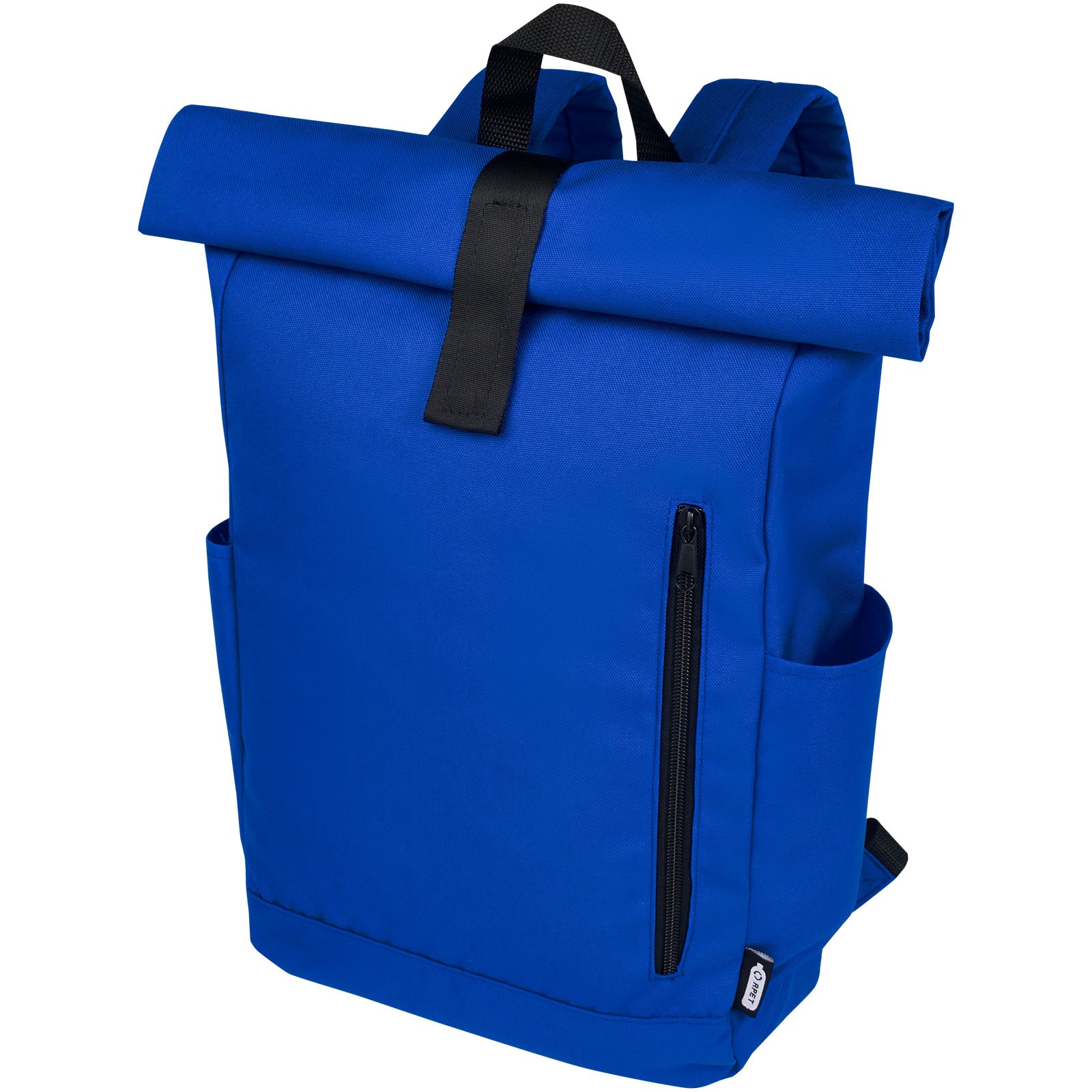 Byron 15,6" GRS RPET Roll-Top Rucksack 18 L – Royalblau
