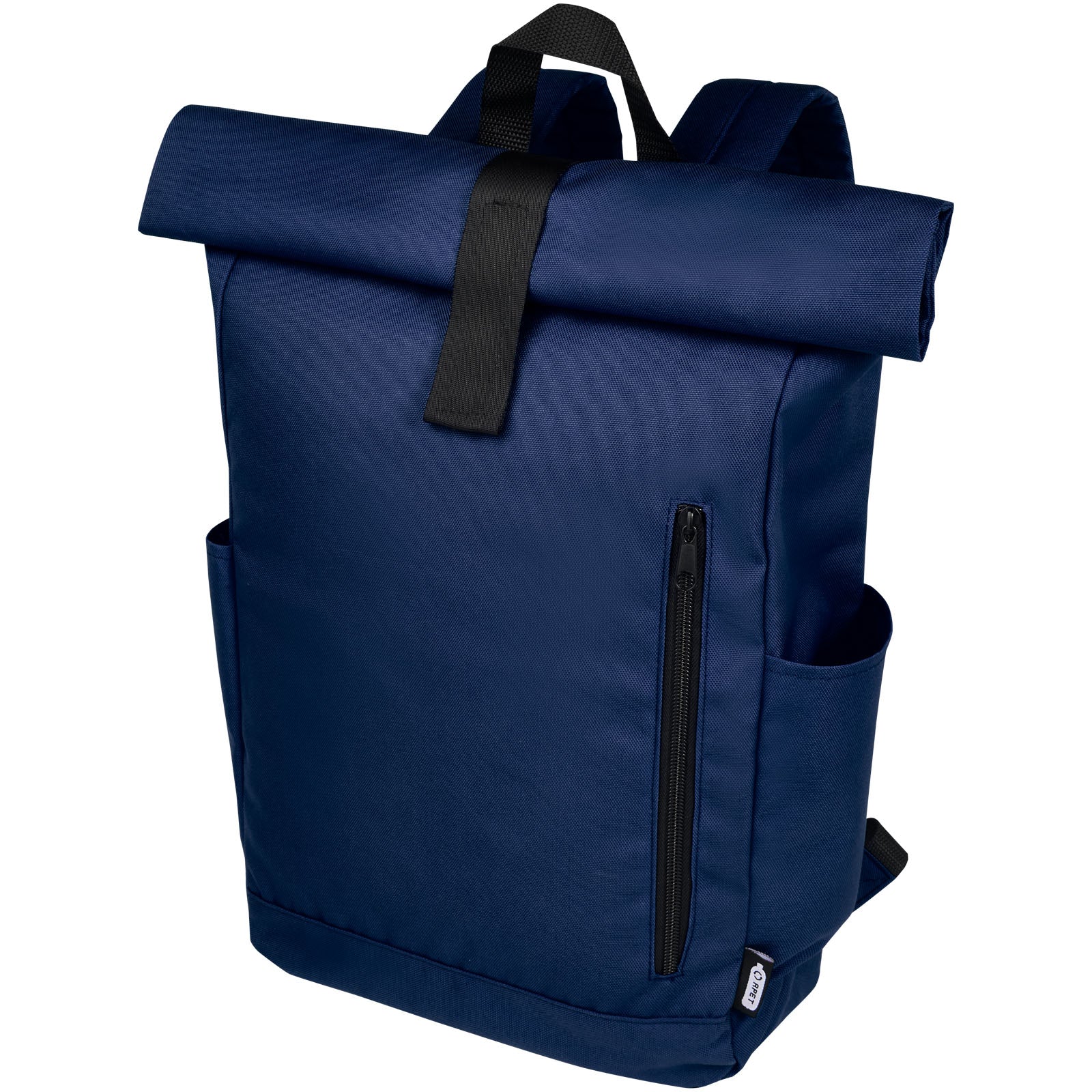 Byron 15,6" GRS RPET Roll-Top Rucksack 18 L – Navy