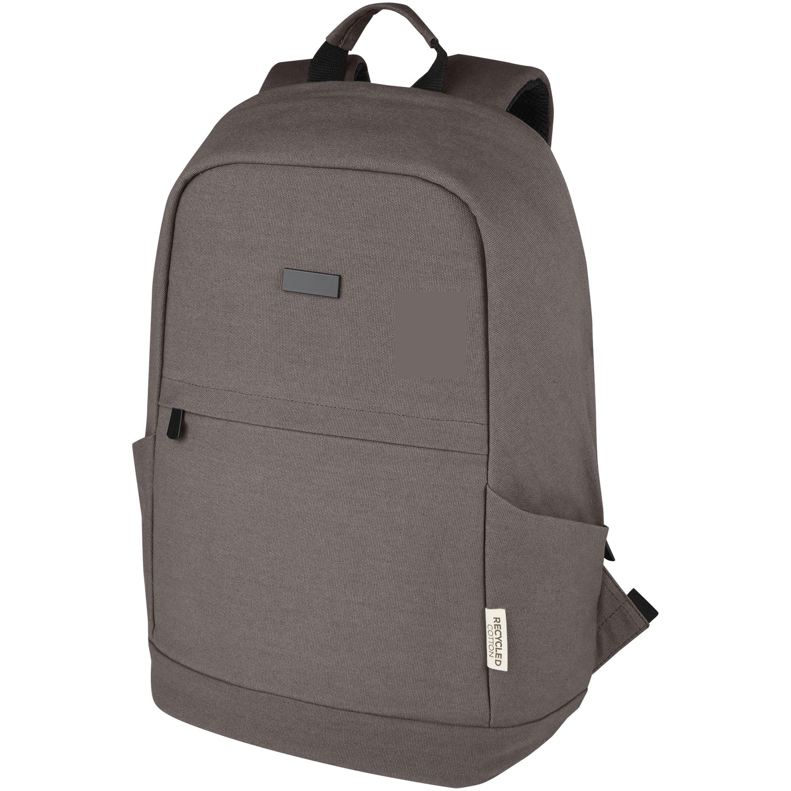 Joey 15,6 Zoll Anti-Diebstahl Laptop Rucksack 18 L aus GRS-recyceltem Canvas – Grau